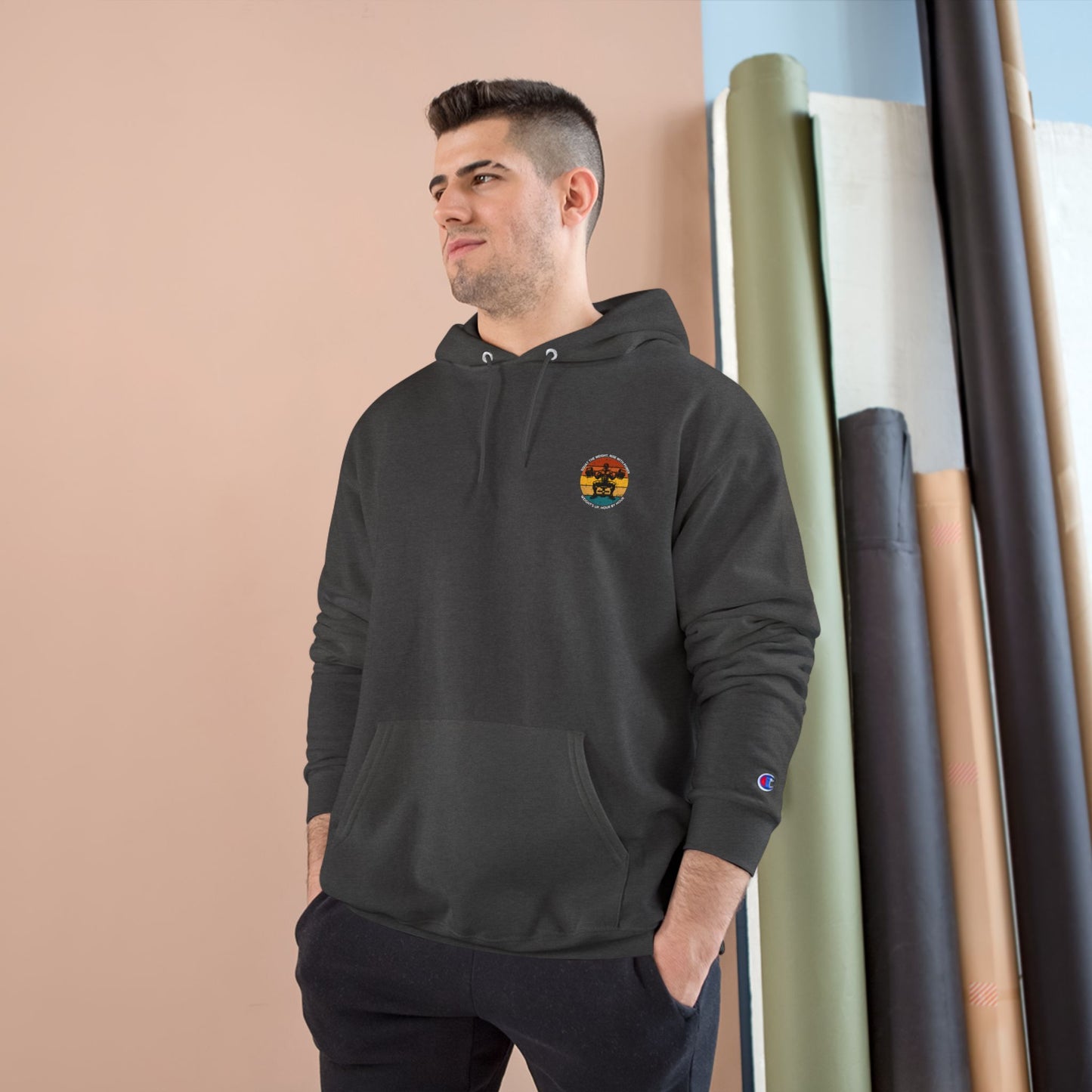 Retro Weight Lifting Hoodie