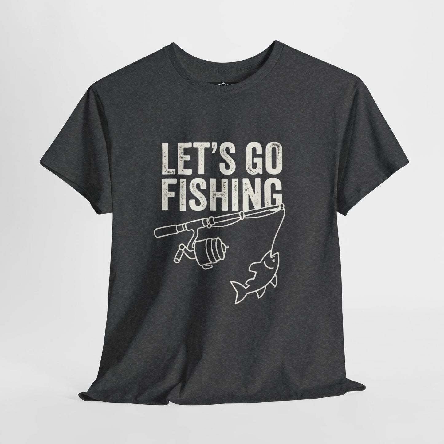 Fishing T-Shirt – "Let's Go Fishing" & "WTF (Where's The Fish)" Graphic Tee for Anglers