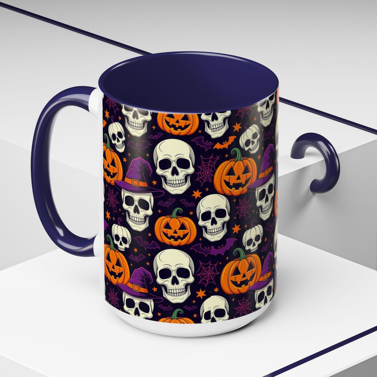 Coffee Mug - Vibrant Pumpkin Witch Fest Design