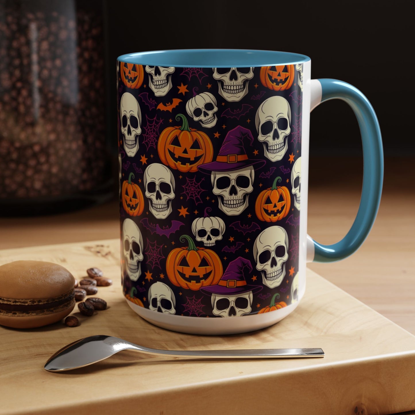 Coffee Mug - Vibrant Pumpkin Witch Fest Design