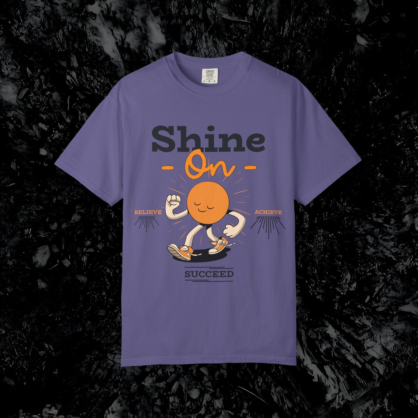 Shine On Unisex T-Shirt, Motivational Tee, Gift for Everyone, Casual Wear, Positive Vibes, Everyday Inspiration