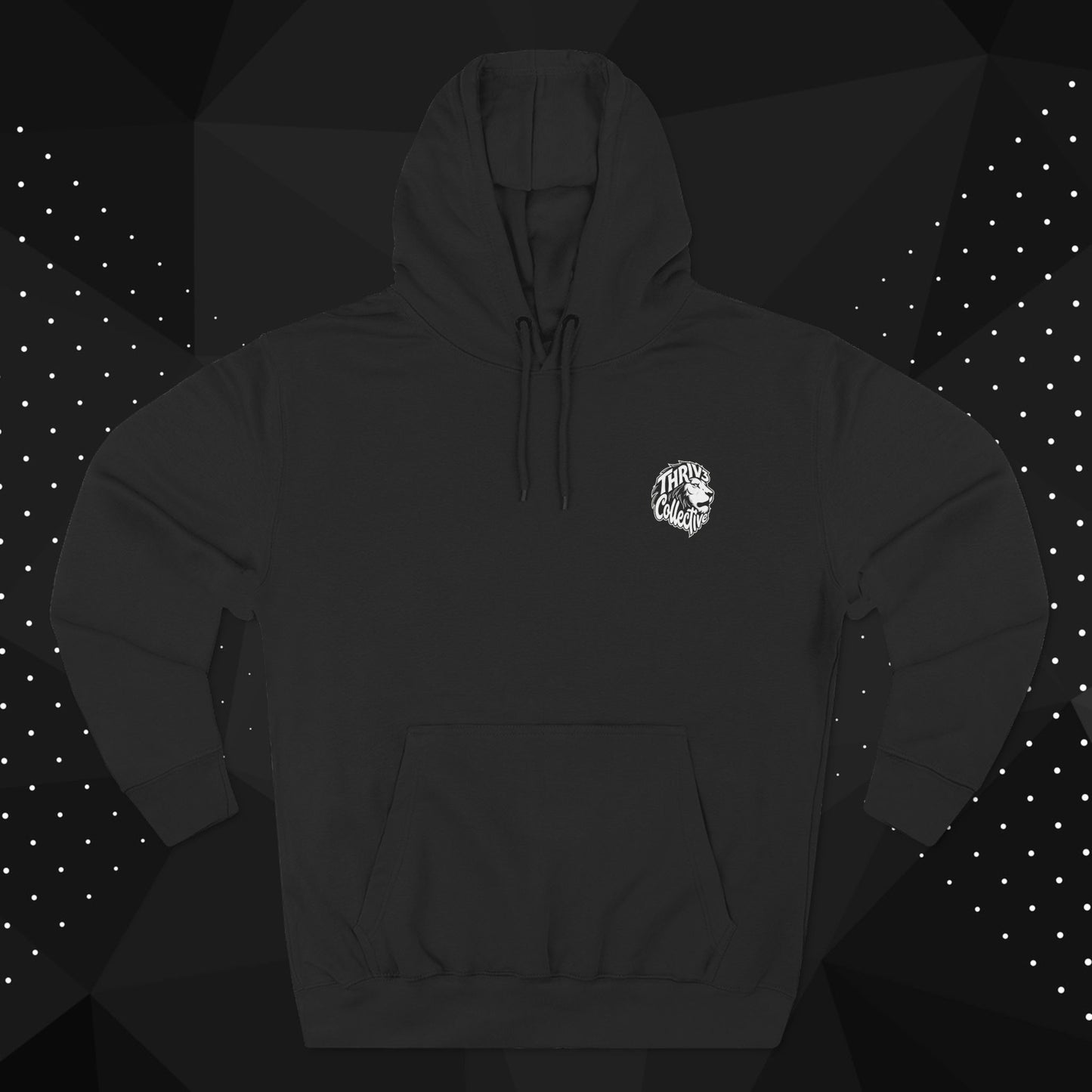 Christian Lion Hoodie — "I Can Do All Things Through Christ" Fleece Pullover
