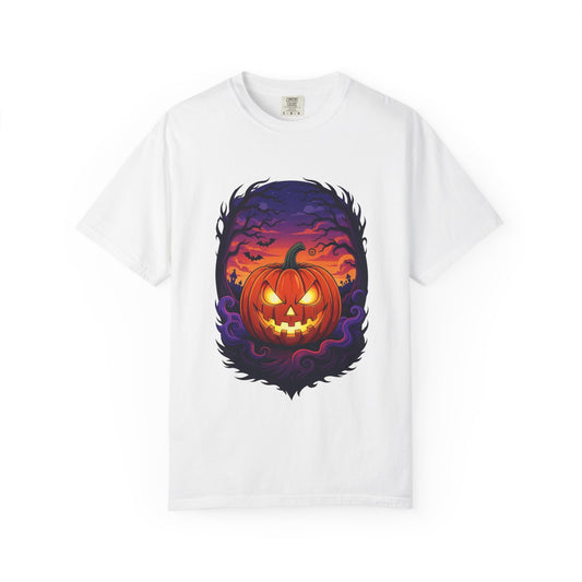 Halloween Pumpkin Graphic Tee, Unisex T-Shirt for Fall, Spooky Season Apparel, Trick or Treat Gift, Comfortable Everyday Wear