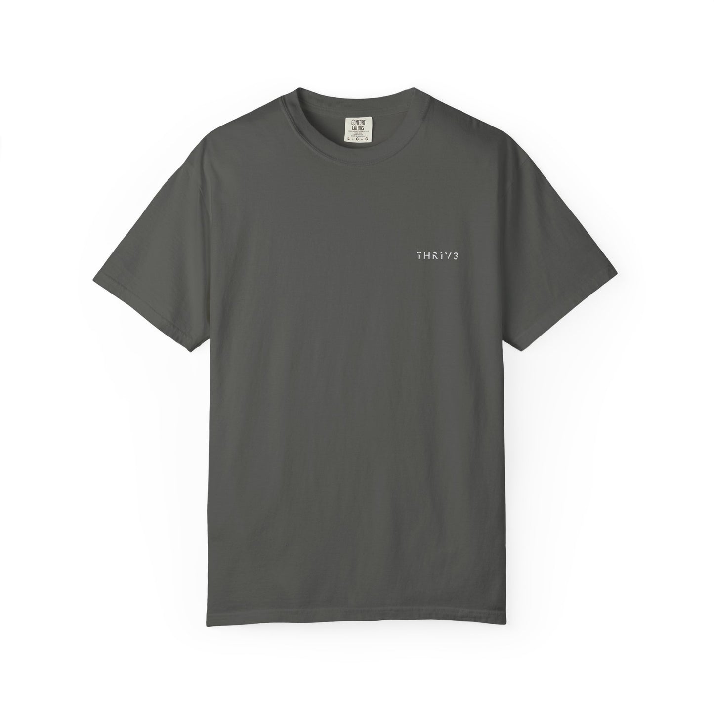 Motivational Garment-Dyed T-shirt - Emphasizing Value of Time