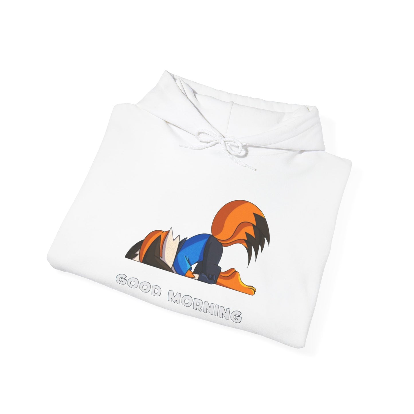 Good Mornings Cartoon Hoodie - Unisex Heavy Blend™ Sweatshirt