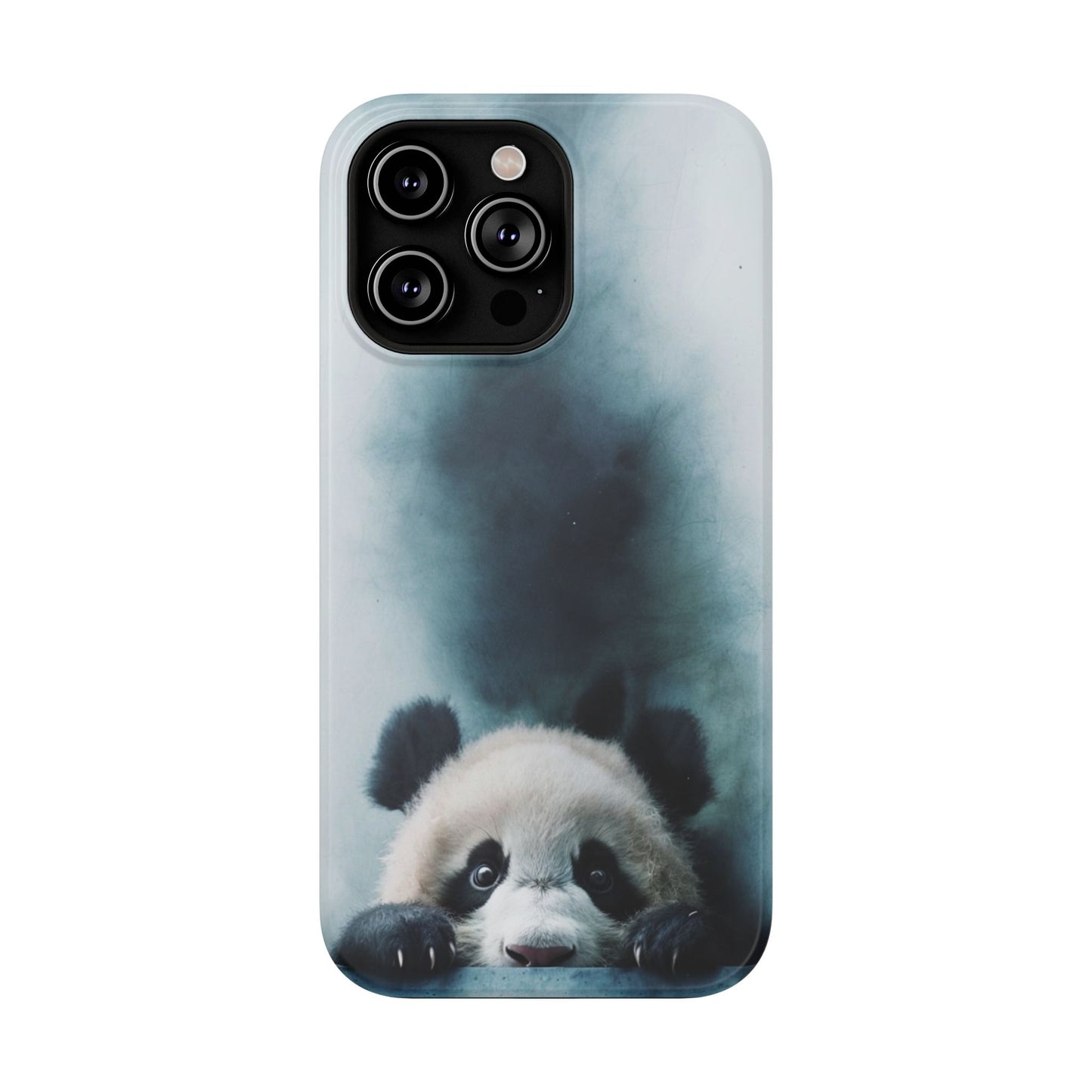Phone Cases - Panda Peaking Design