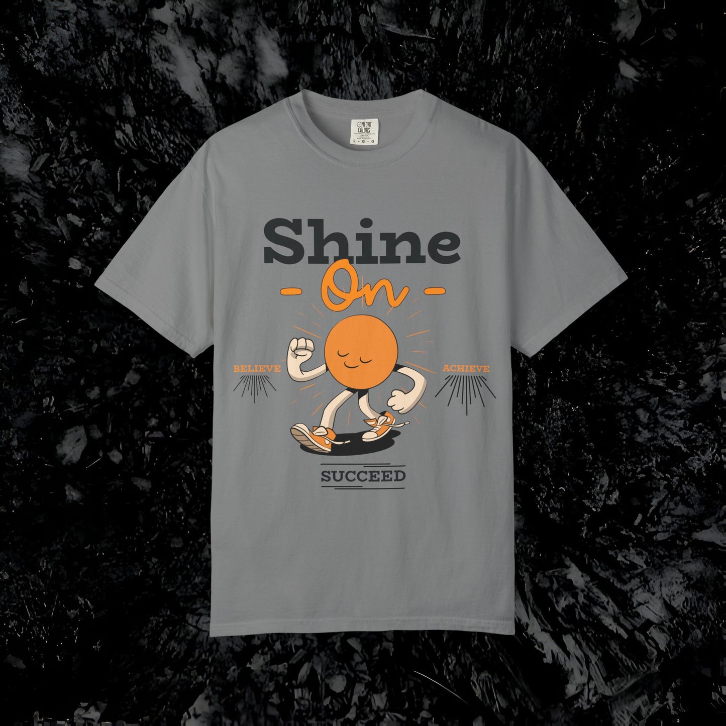 Shine On Unisex T-Shirt, Motivational Tee, Gift for Everyone, Casual Wear, Positive Vibes, Everyday Inspiration