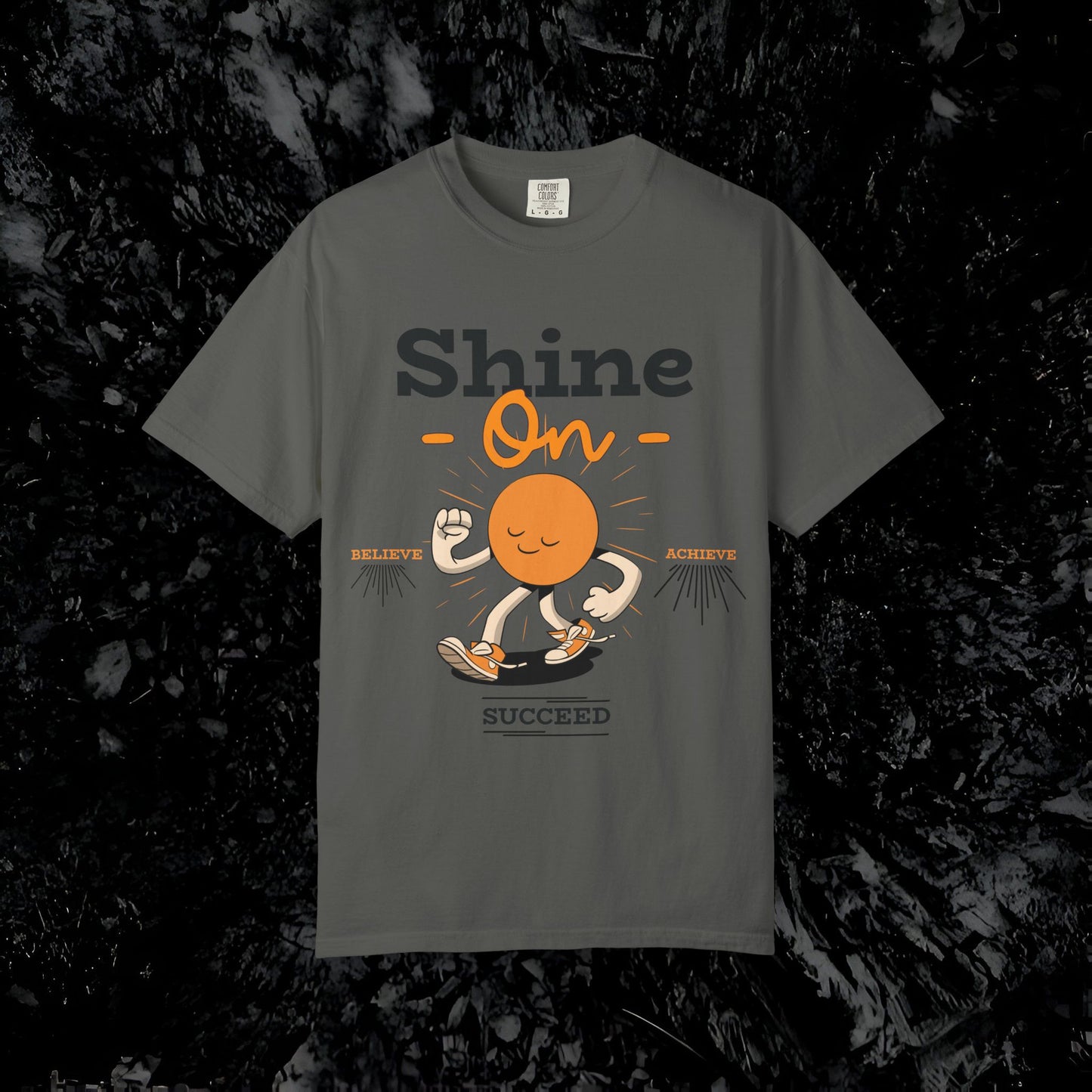 Shine On Unisex T-Shirt, Motivational Tee, Gift for Everyone, Casual Wear, Positive Vibes, Everyday Inspiration