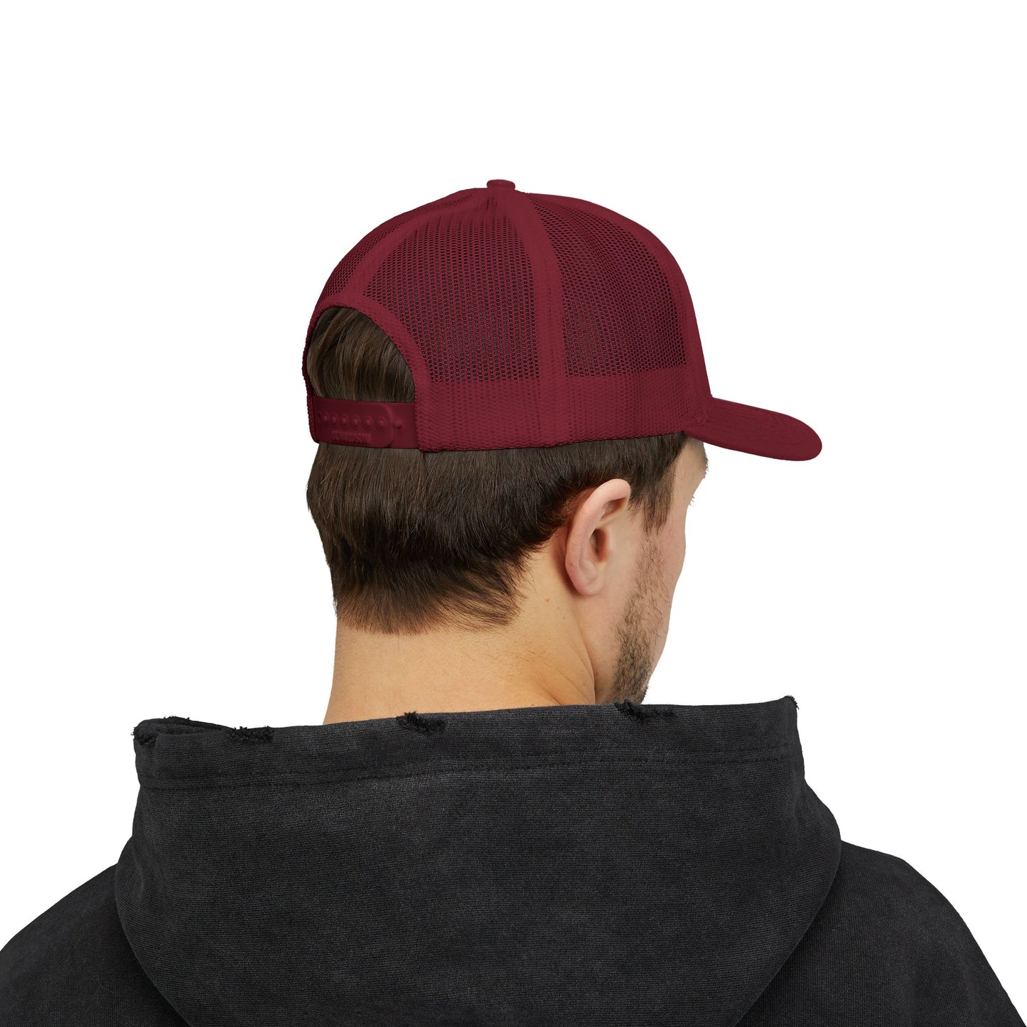 Motivational Gym Snapback Trucker Cap - "One More Rep"