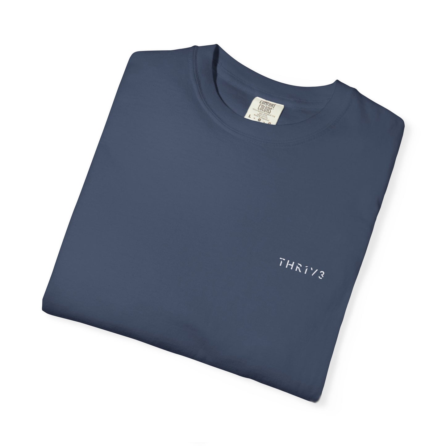 Motivational Garment-Dyed T-shirt - Emphasizing Value of Time
