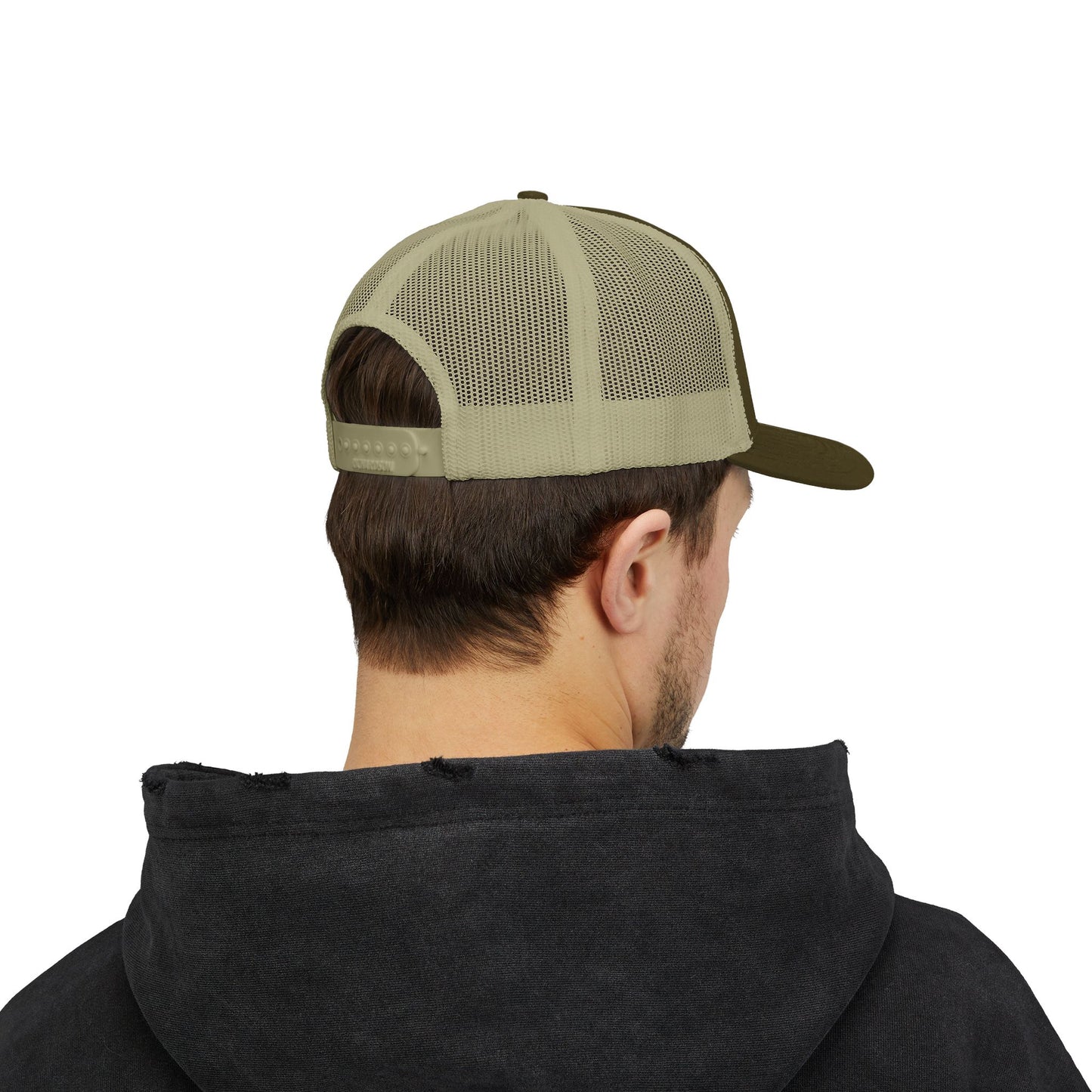 THR1V3 Outdoors – Mountain Trucker Hat - Custom Embroidered Cap