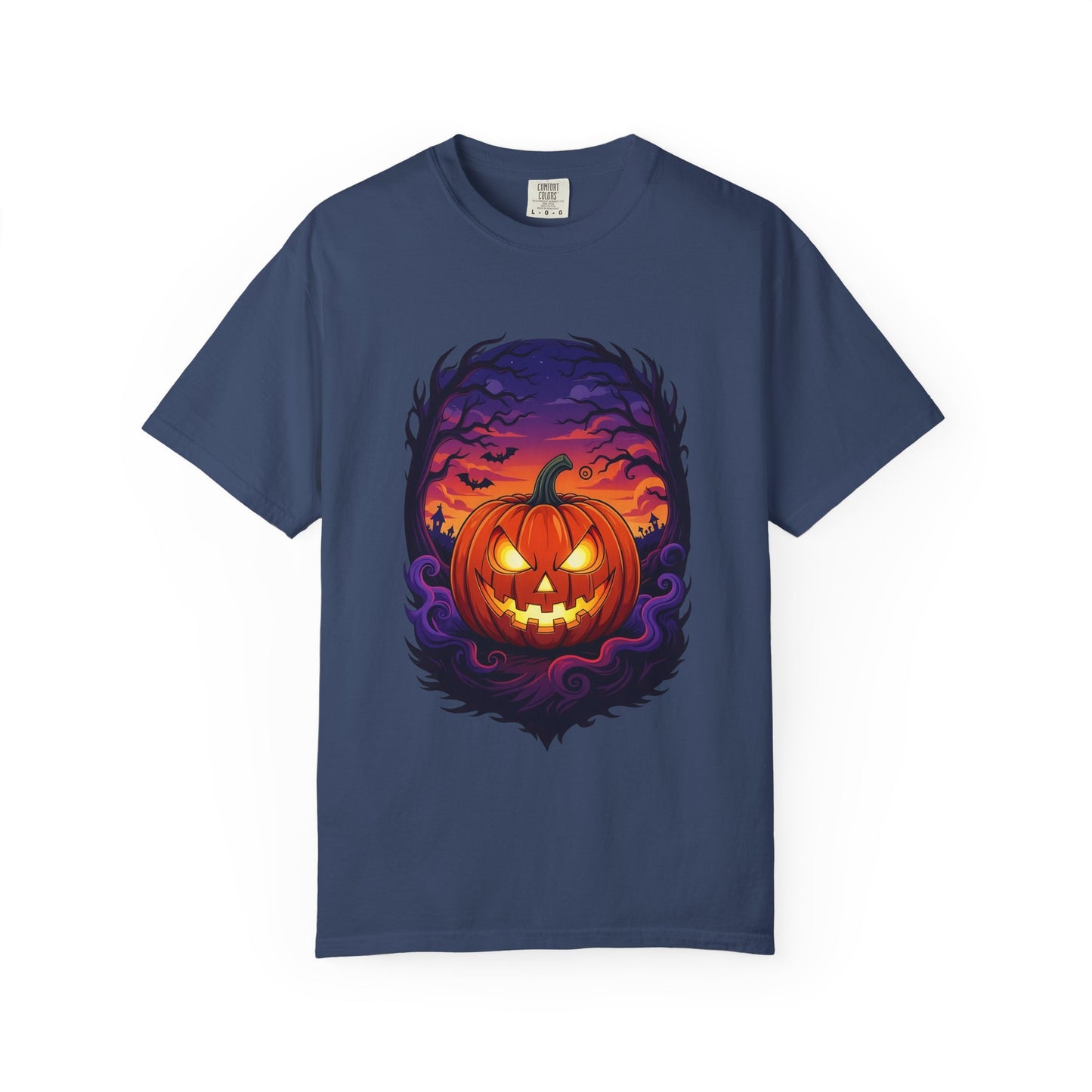Halloween Pumpkin Graphic Tee, Unisex T-Shirt for Fall, Spooky Season Apparel, Trick or Treat Gift, Comfortable Everyday Wear