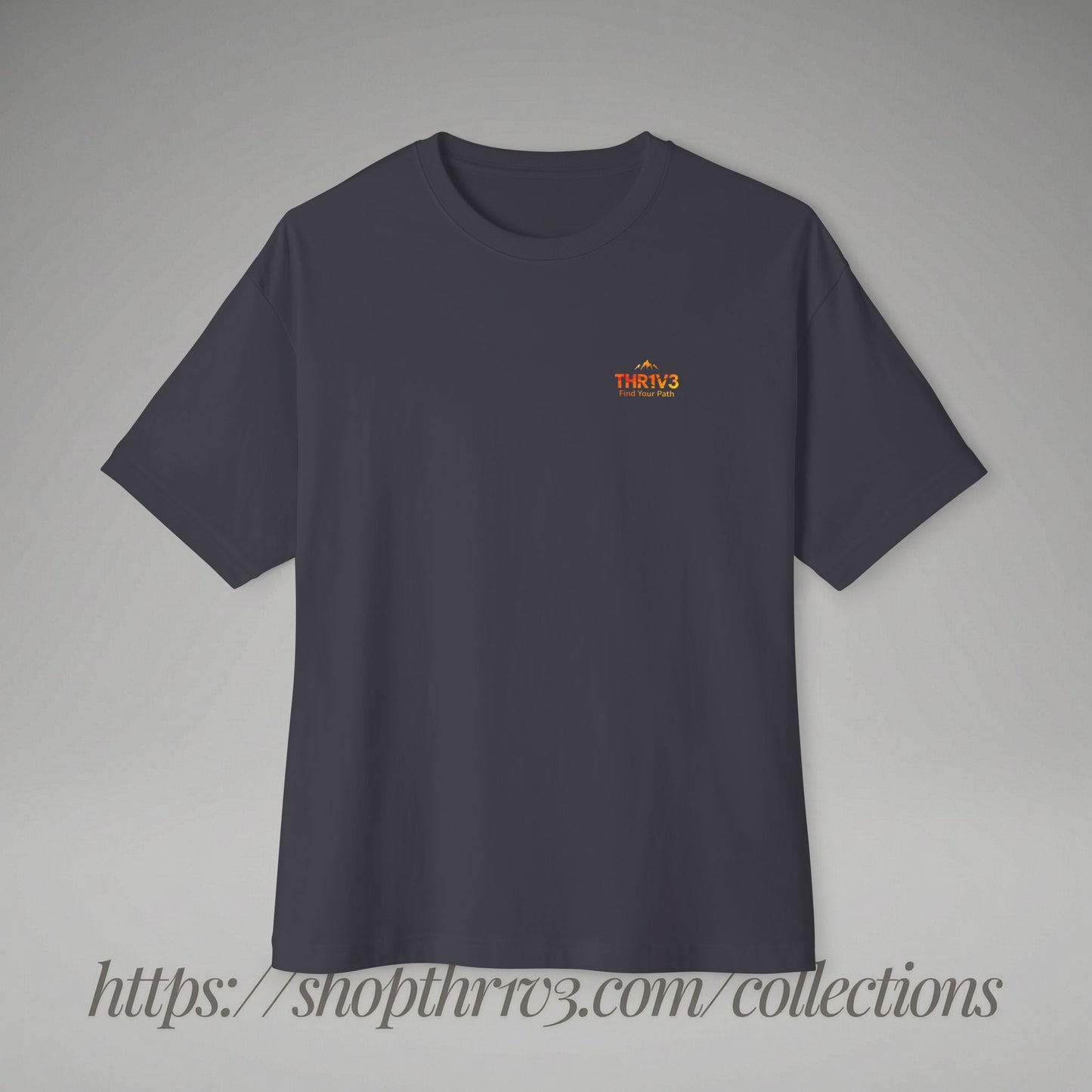 Tiger Graphic Tee — Fierce Orange Tiger Back Print Oversized Boxy Tee