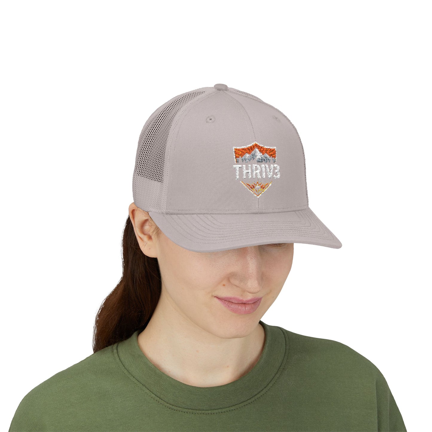 Snapback Cap THR1V3 Collective Mountaineer Outdoors Official Wildlife Logo