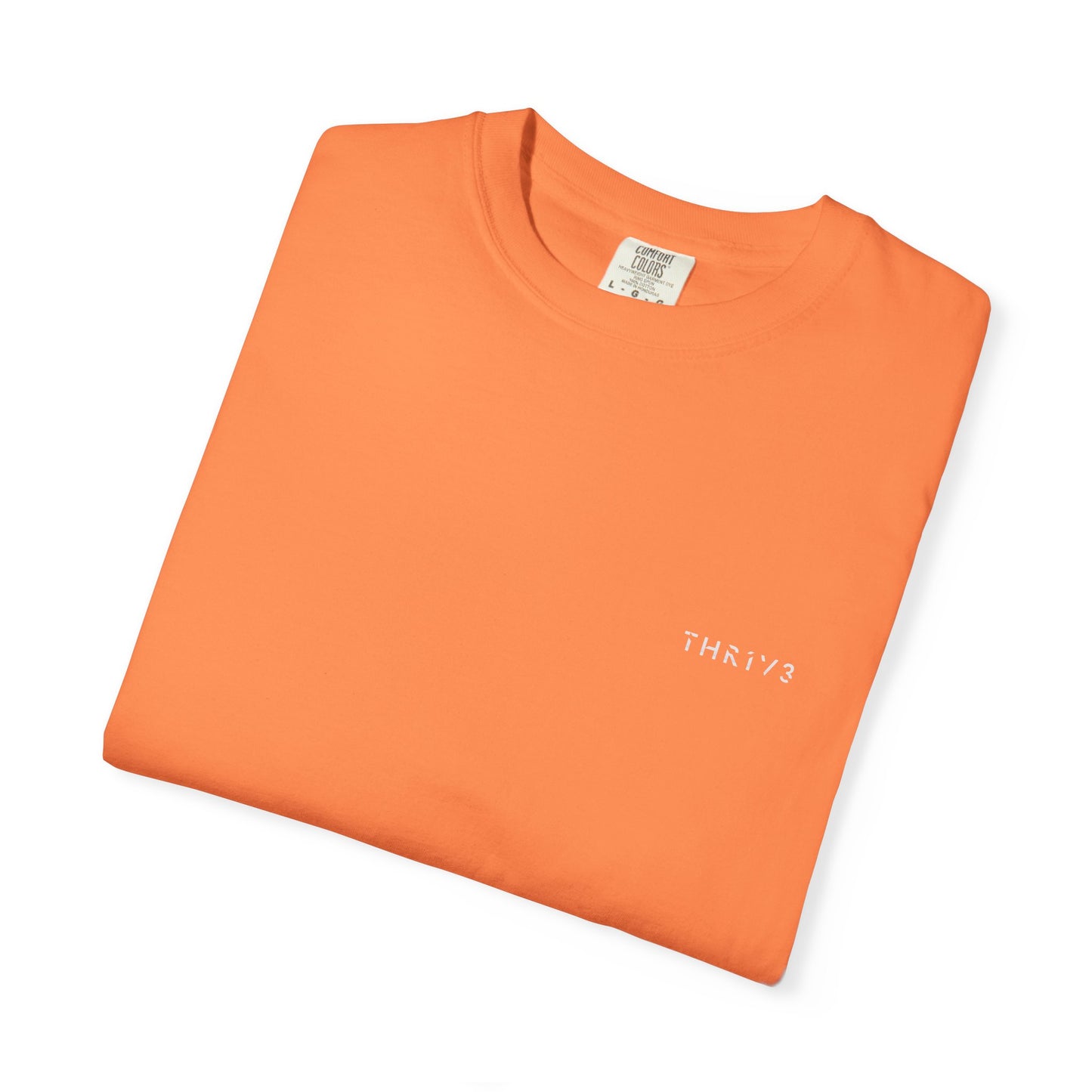 Motivational Garment-Dyed T-shirt - Emphasizing Value of Time