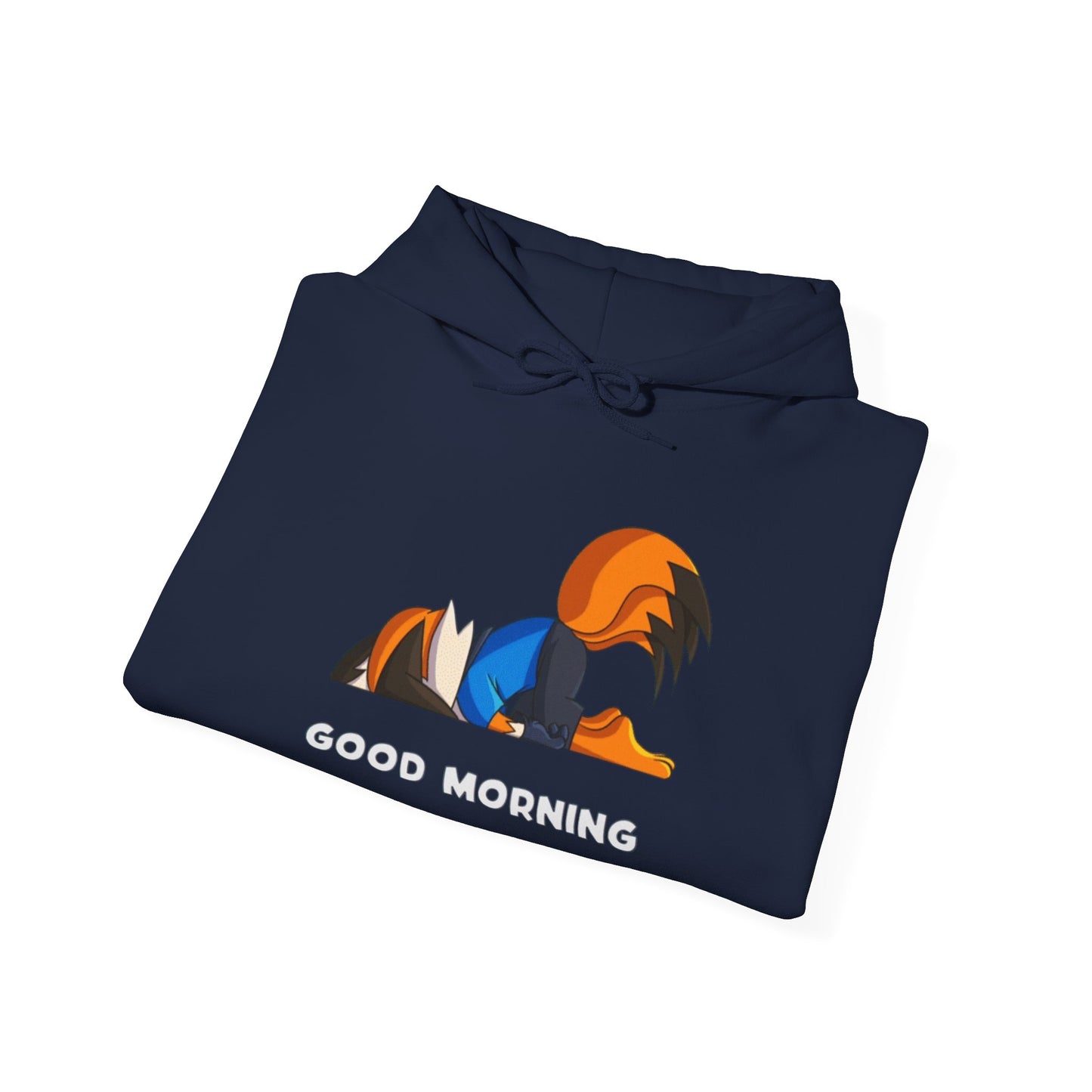 Good Mornings Cartoon Hoodie - Unisex Heavy Blend™ Sweatshirt