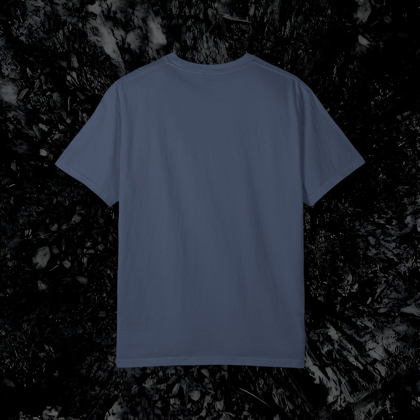 Mystic Wolf Paw Wilderness T-shirt -Night Landscape Graphic Tee, Nature Adventure Apparel for Hikers & Outdoor Lovers - Ethereal Mountain Print