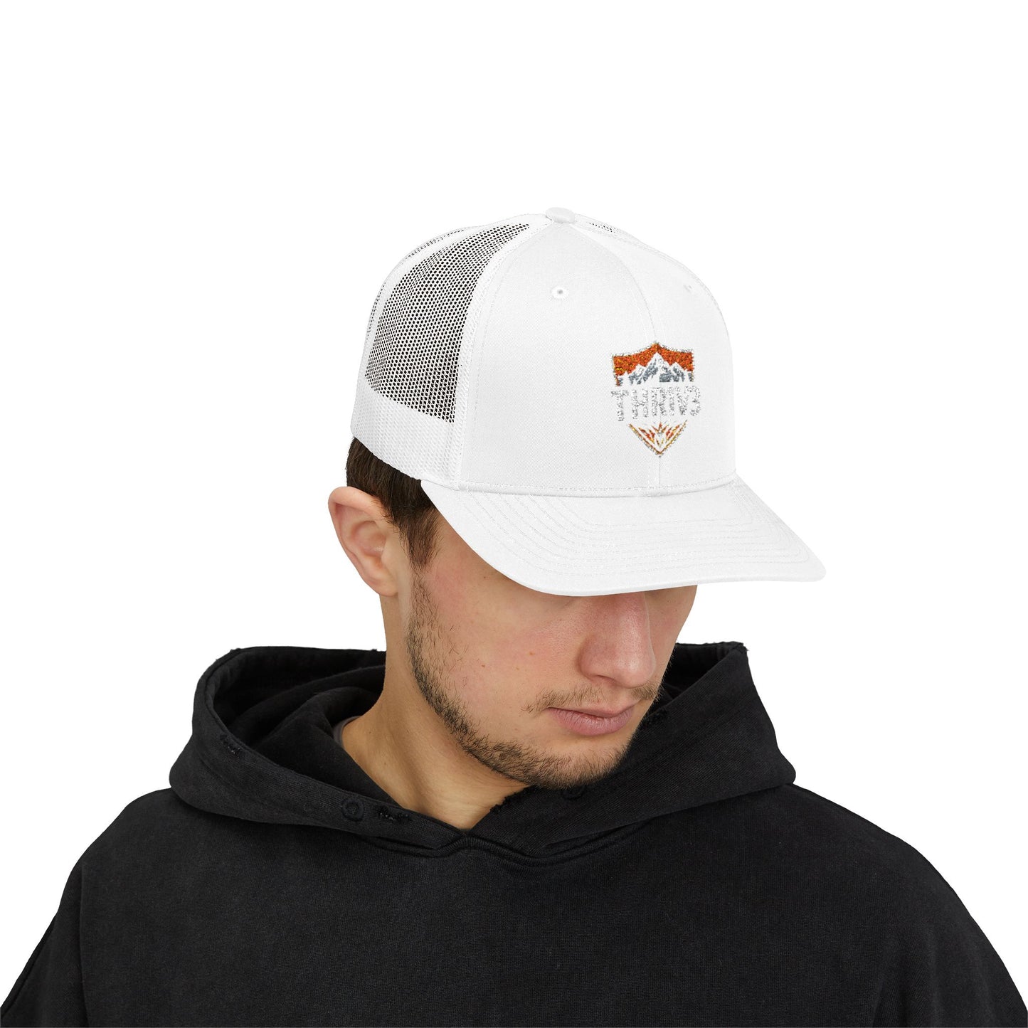Snapback Cap THR1V3 Collective Mountaineer Outdoors Official Wildlife Logo