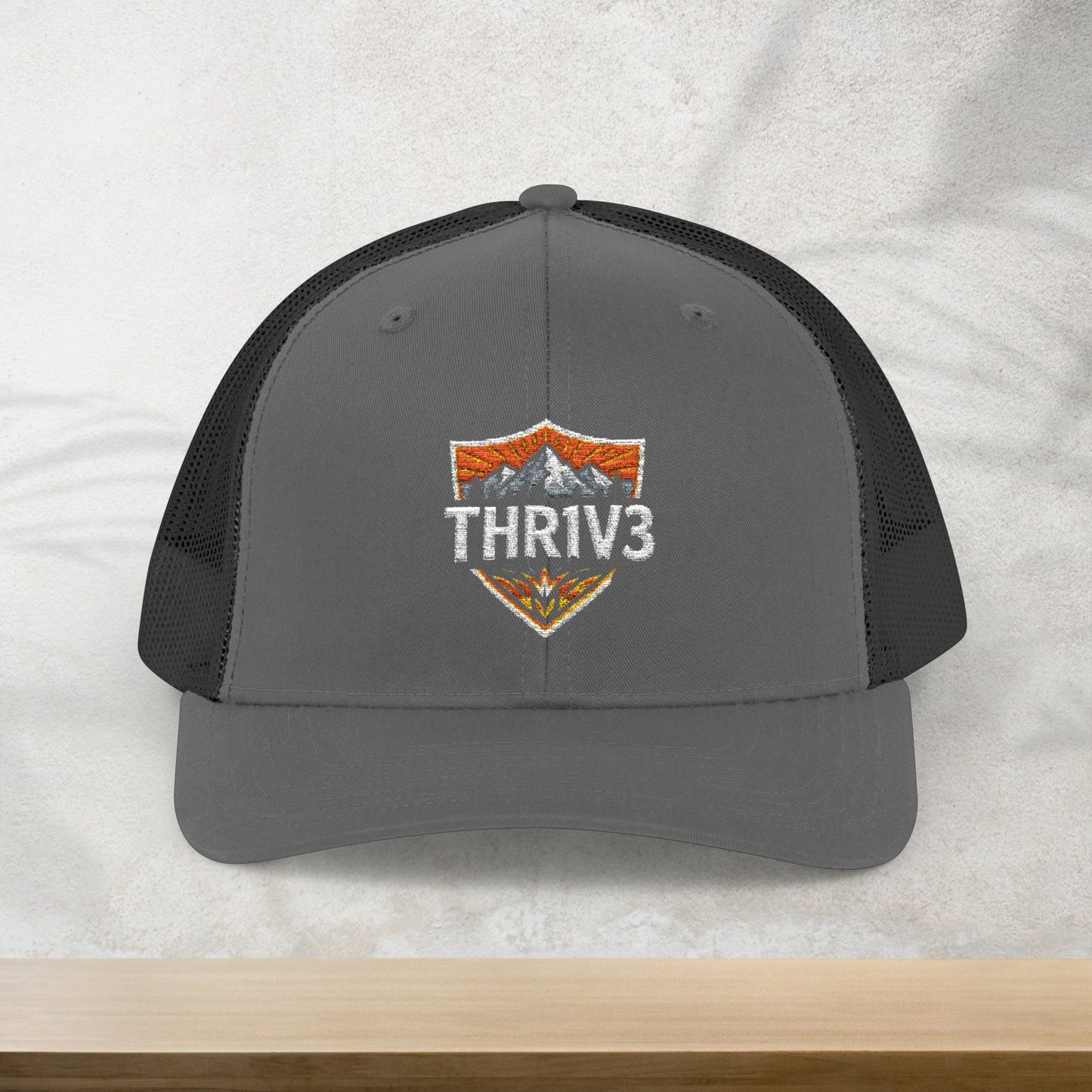 Snapback Cap THR1V3 Collective Mountaineer Outdoors Official Wildlife Logo