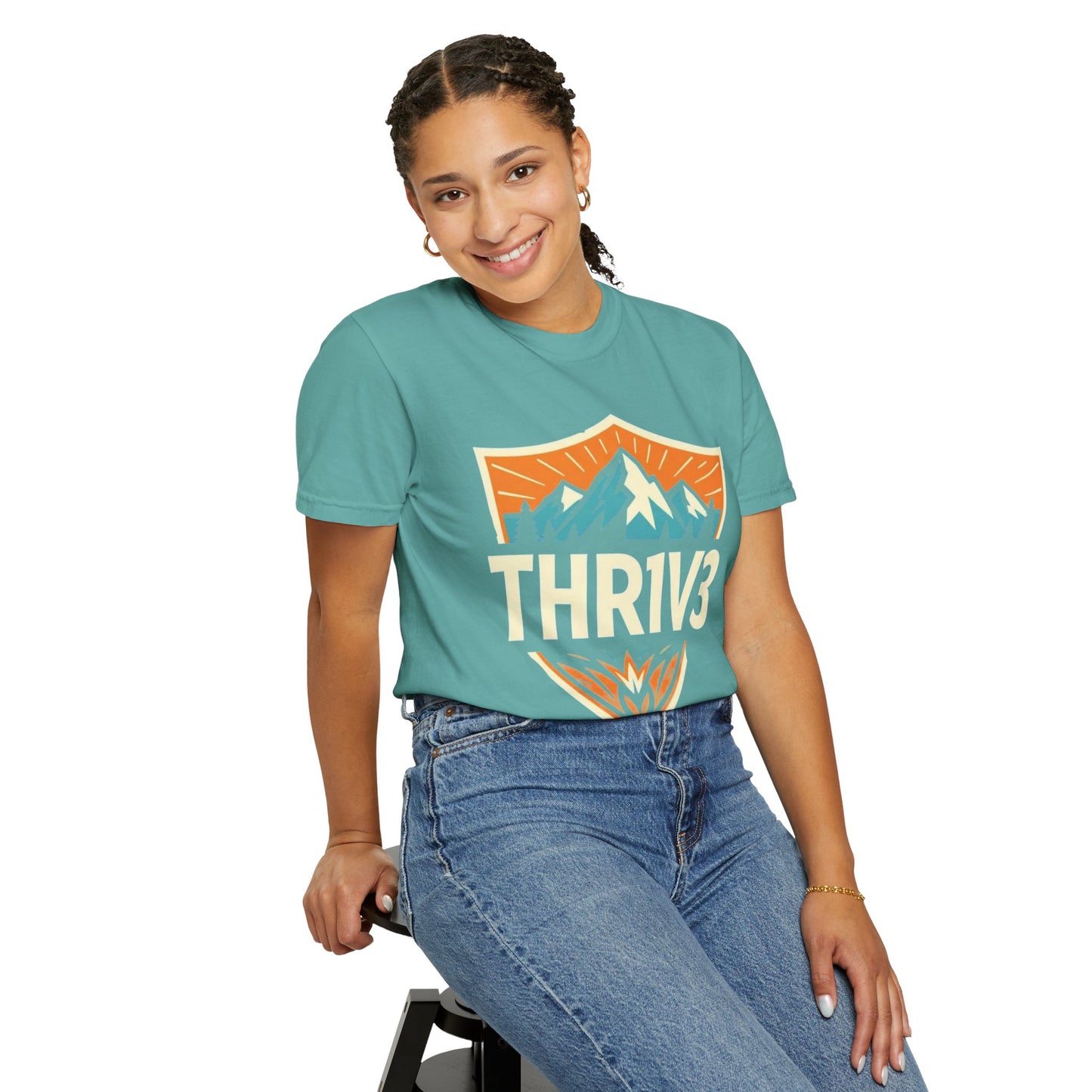 Thriving Vibes Unisex T-Shirt | Eco-Friendly Adventure Shirt, Perfect Gift for Nature Lovers, Casual Wear, Outdoor Activities, Summer Outfit