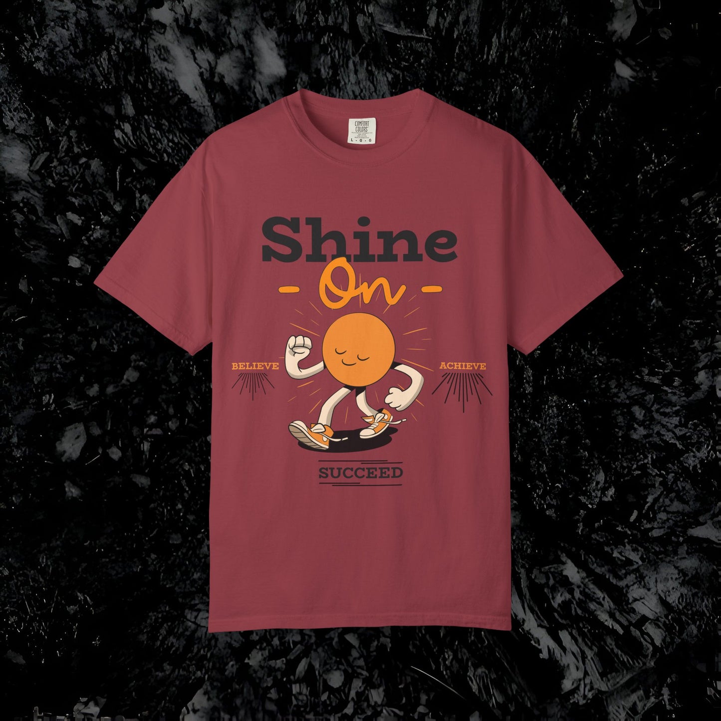 Shine On Unisex T-Shirt, Motivational Tee, Gift for Everyone, Casual Wear, Positive Vibes, Everyday Inspiration