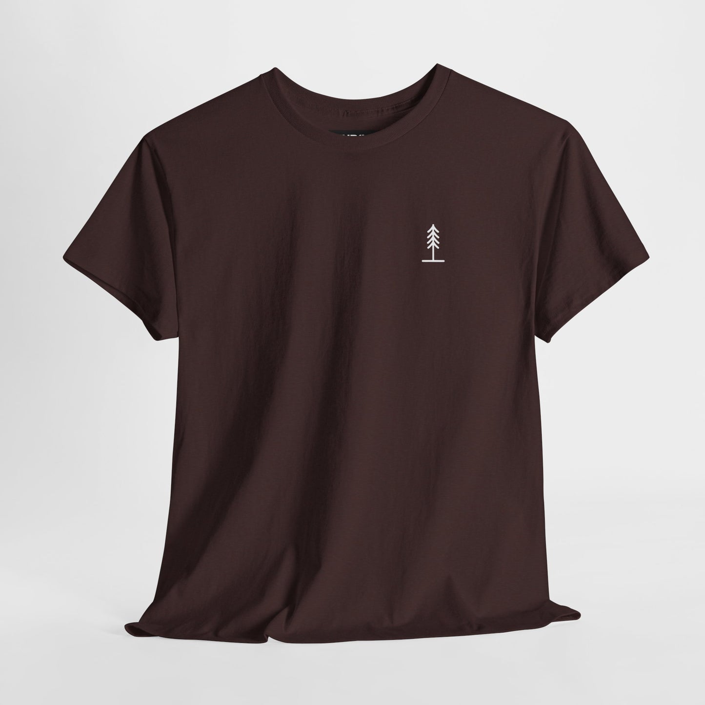 Cross & Mountain Tee — Rustic Christian Graphic T-Shirt
