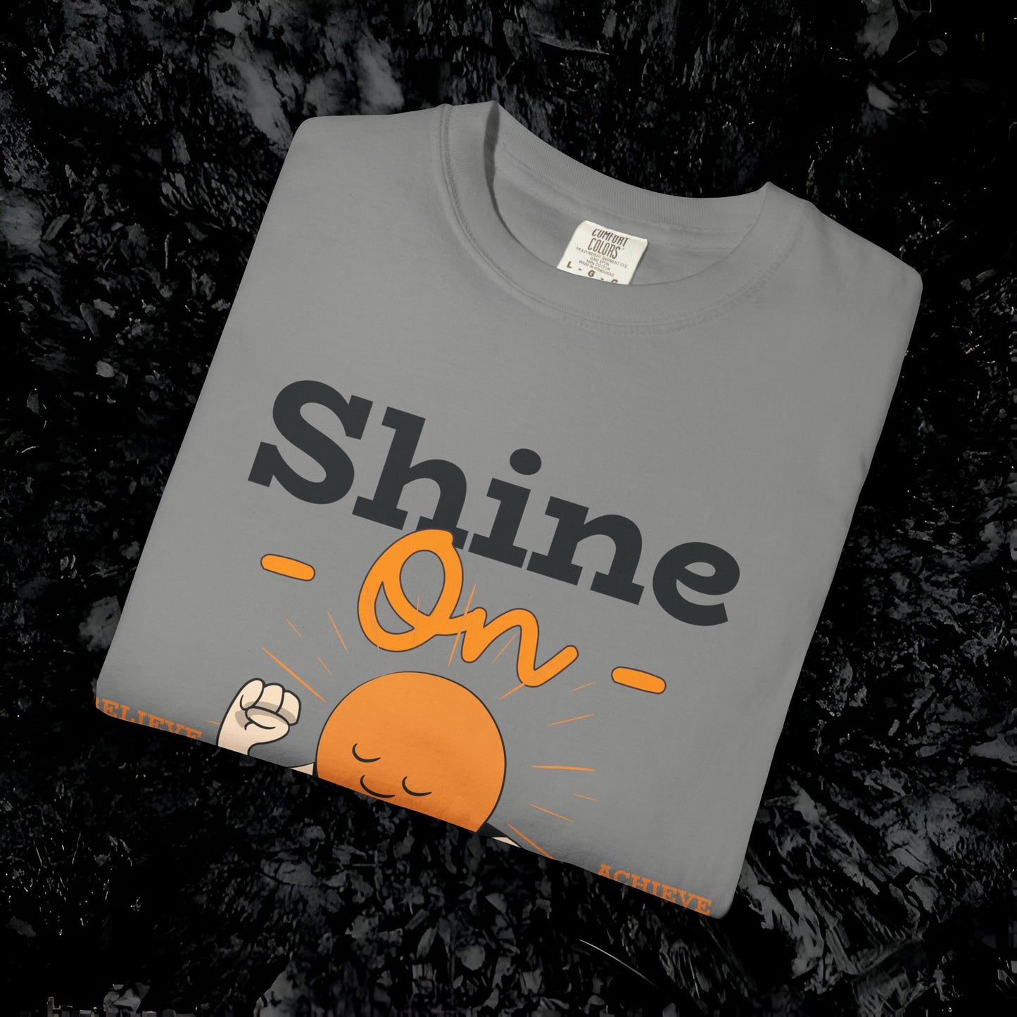Shine On Unisex T-Shirt, Motivational Tee, Gift for Everyone, Casual Wear, Positive Vibes, Everyday Inspiration