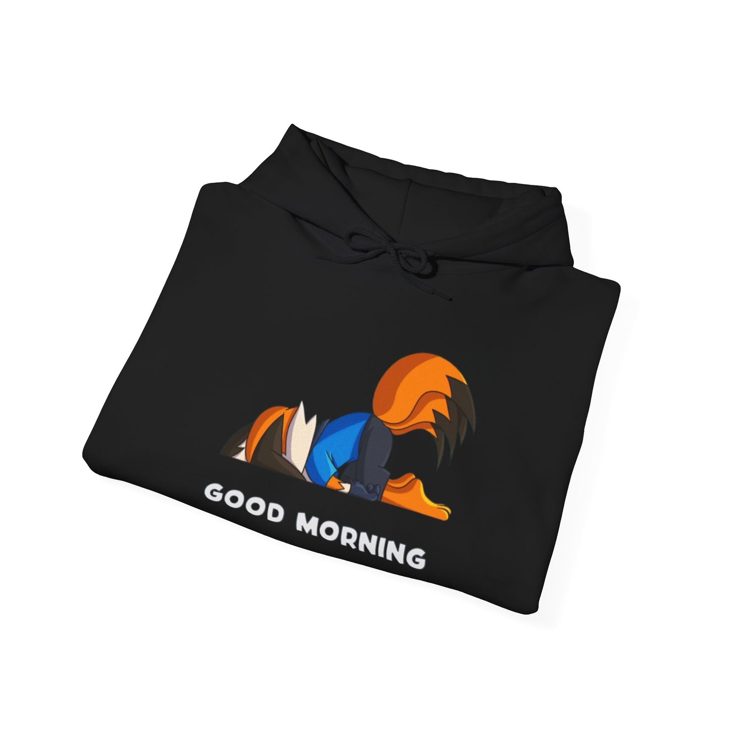 Good Mornings Cartoon Hoodie - Unisex Heavy Blend™ Sweatshirt