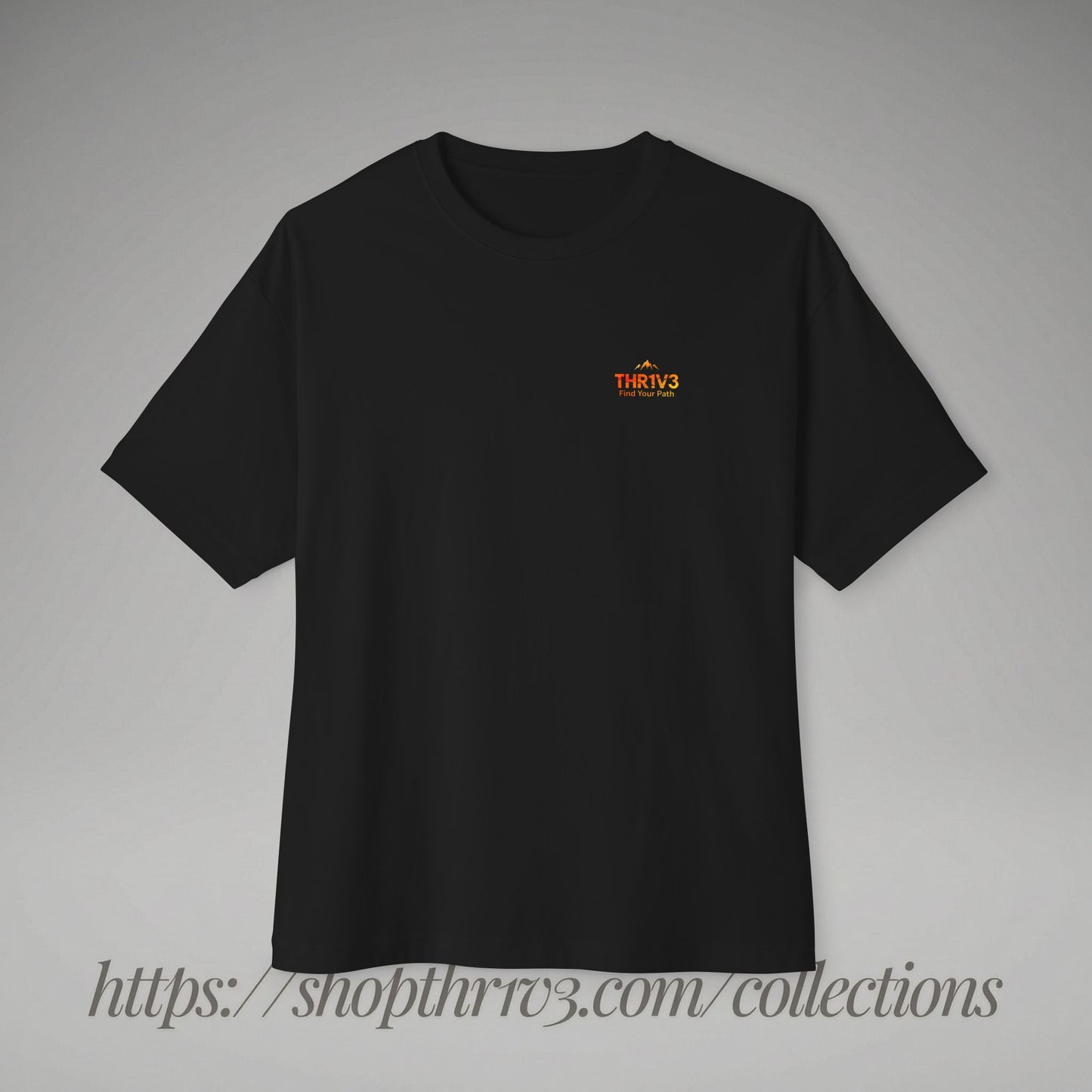 Tiger Graphic Tee — Fierce Orange Tiger Back Print Oversized Boxy Tee