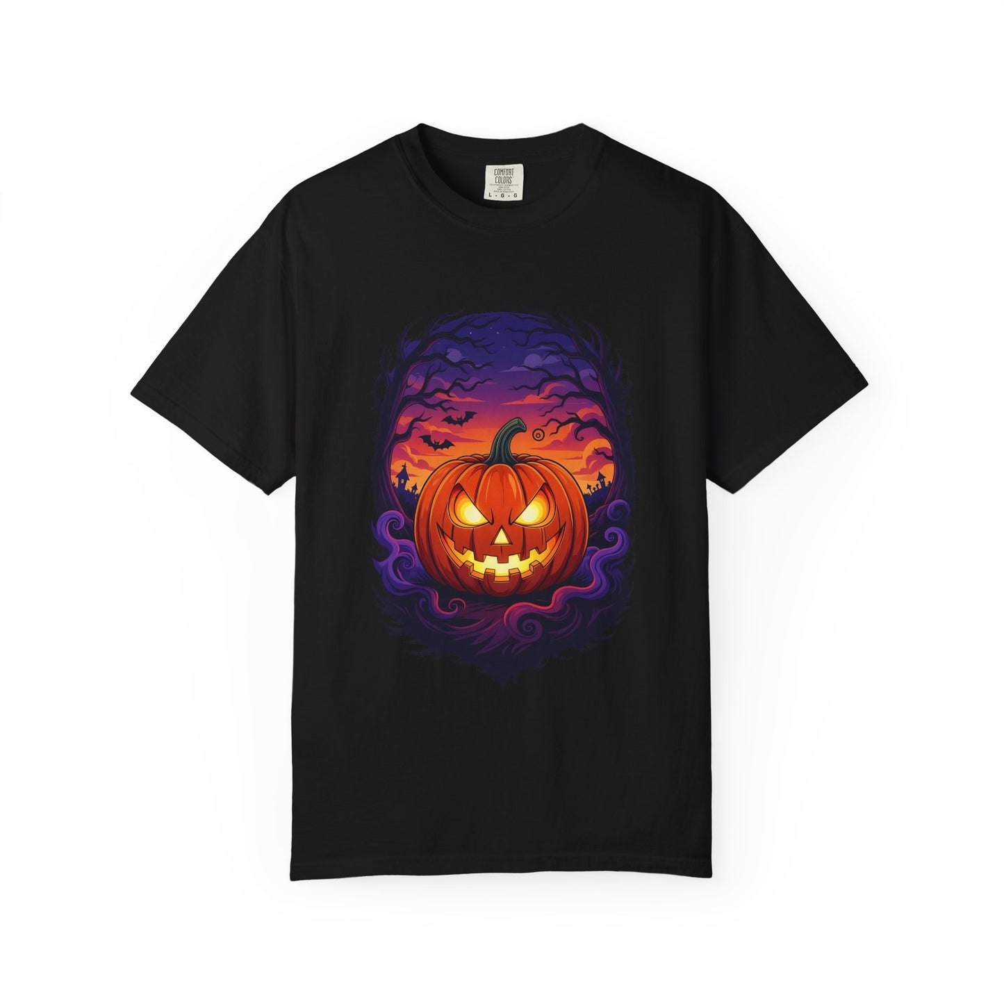 Halloween Pumpkin Graphic Tee, Unisex T-Shirt for Fall, Spooky Season Apparel, Trick or Treat Gift, Comfortable Everyday Wear