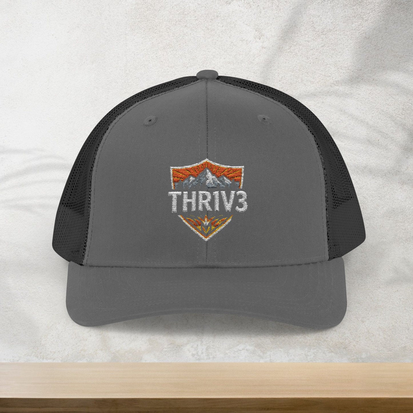 Snapback Cap THR1V3 Collective Mountaineer Outdoors Official Wildlife Logo