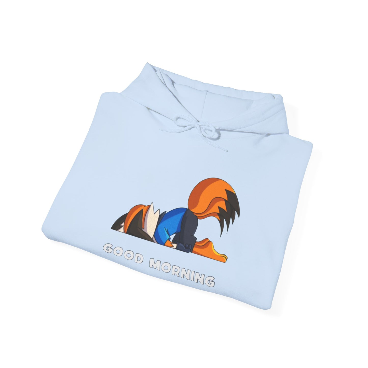 Good Mornings Cartoon Hoodie - Unisex Heavy Blend™ Sweatshirt