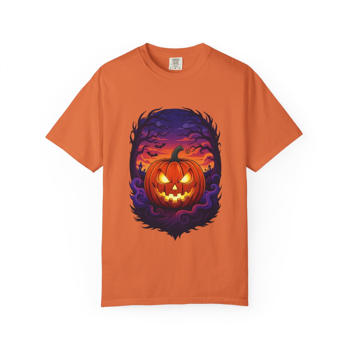 Halloween Pumpkin Graphic Tee, Unisex T-Shirt for Fall, Spooky Season Apparel, Trick or Treat Gift, Comfortable Everyday Wear
