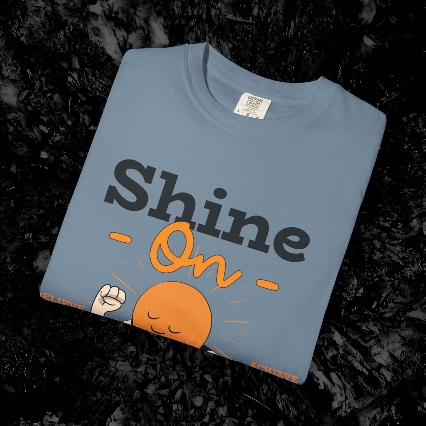 Shine On Unisex T-Shirt, Motivational Tee, Gift for Everyone, Casual Wear, Positive Vibes, Everyday Inspiration