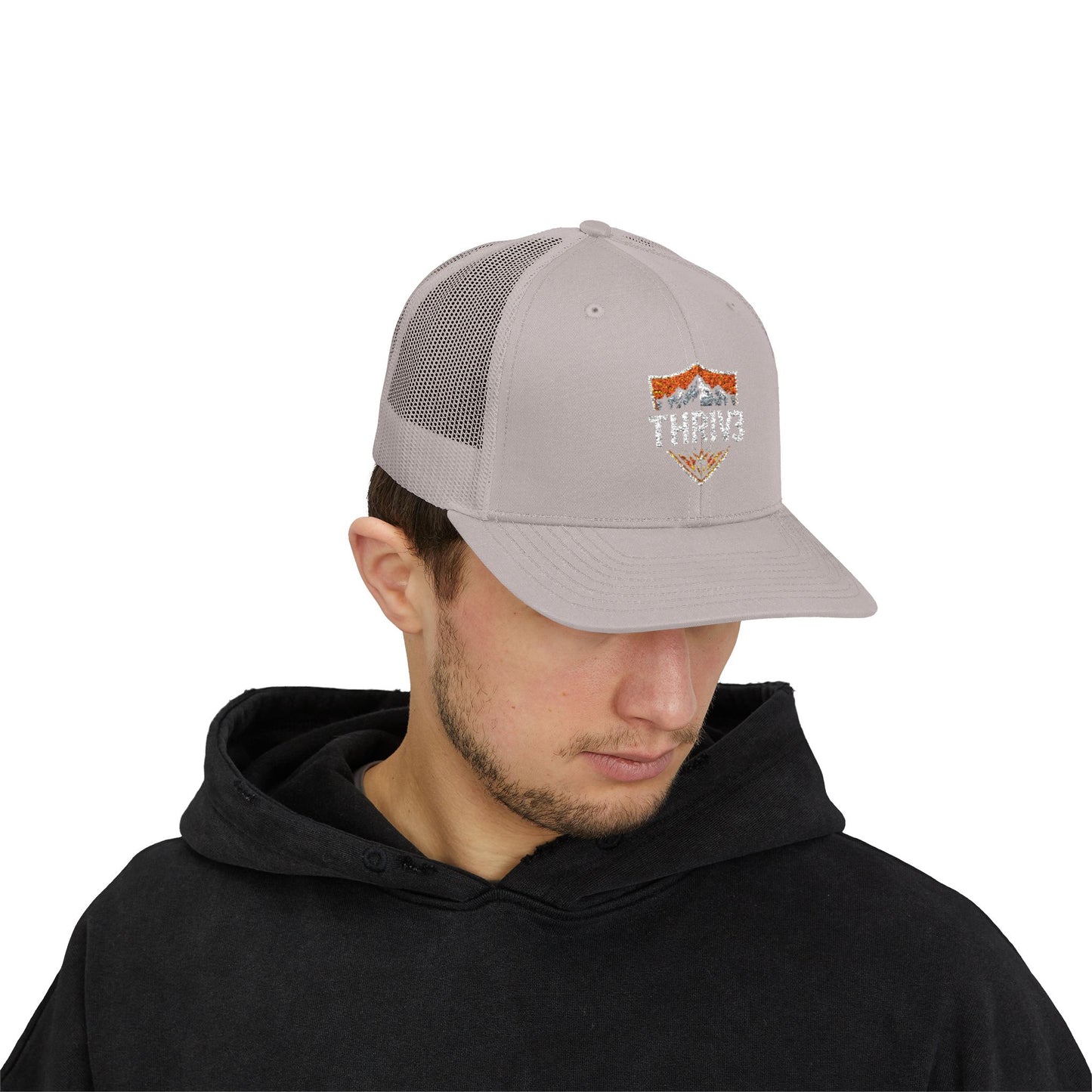 Snapback Cap THR1V3 Collective Mountaineer Outdoors Official Wildlife Logo
