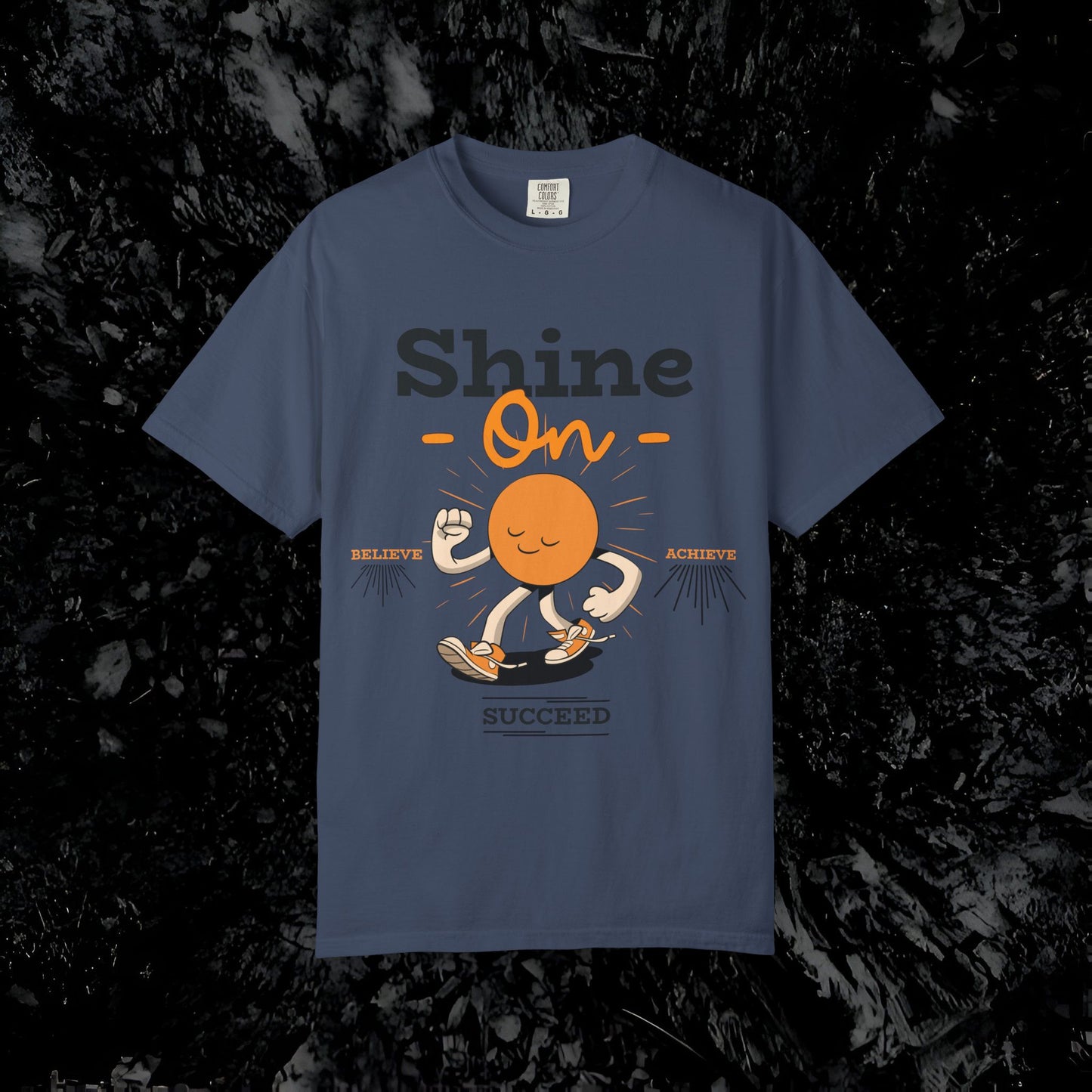 Shine On Unisex T-Shirt, Motivational Tee, Gift for Everyone, Casual Wear, Positive Vibes, Everyday Inspiration