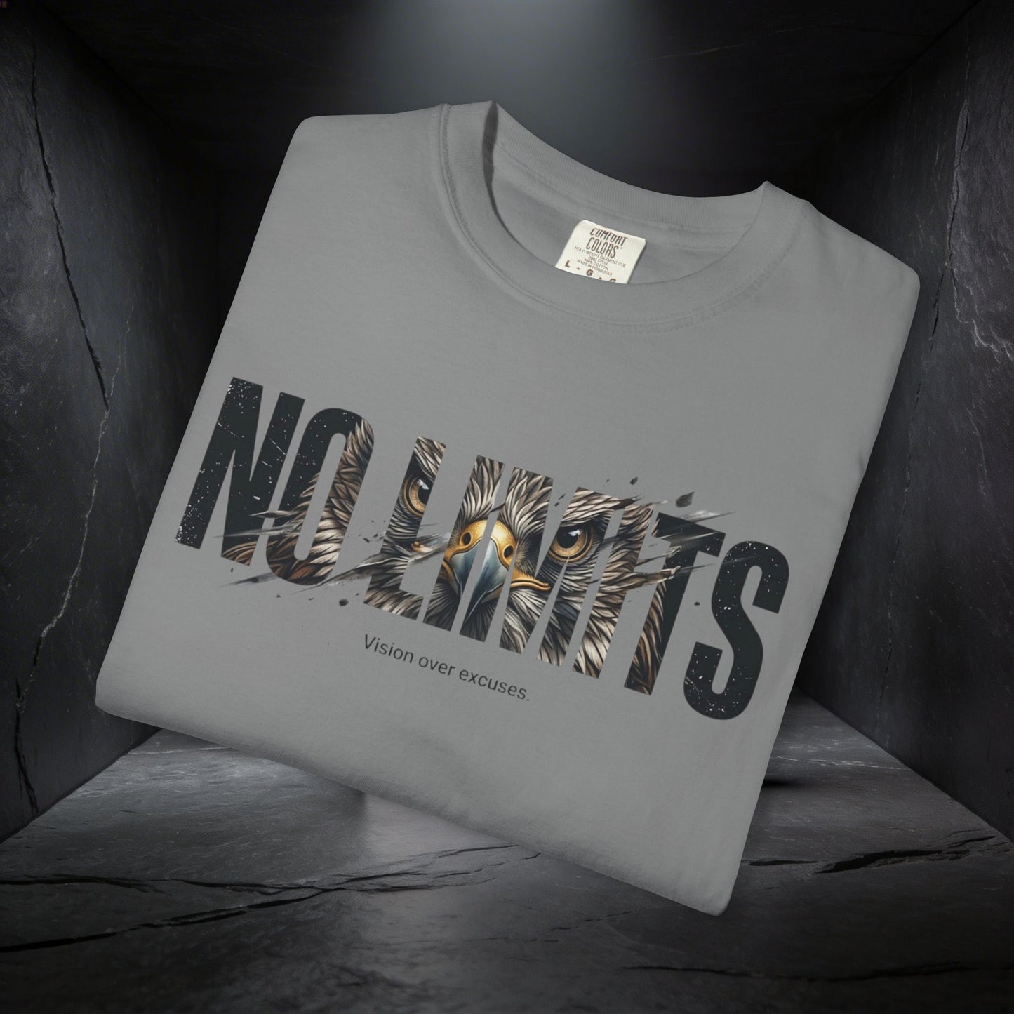 No Limits Graphic T-Shirt — Motivational 'No Limits' Design