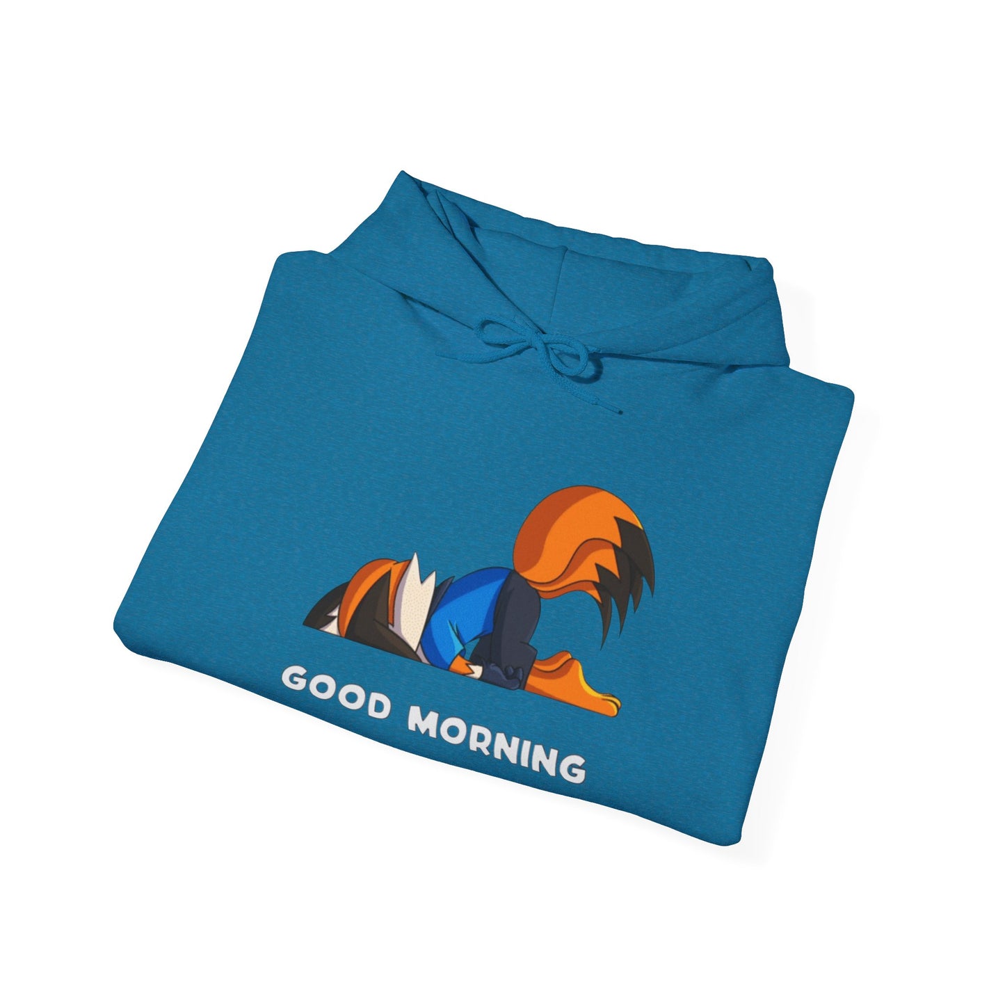 Good Mornings Cartoon Hoodie - Unisex Heavy Blend™ Sweatshirt