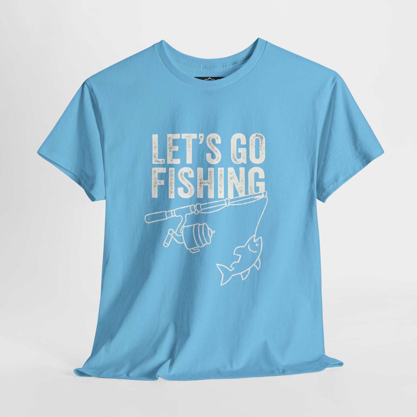 Fishing T-Shirt – "Let's Go Fishing" & "WTF (Where's The Fish)" Graphic Tee for Anglers