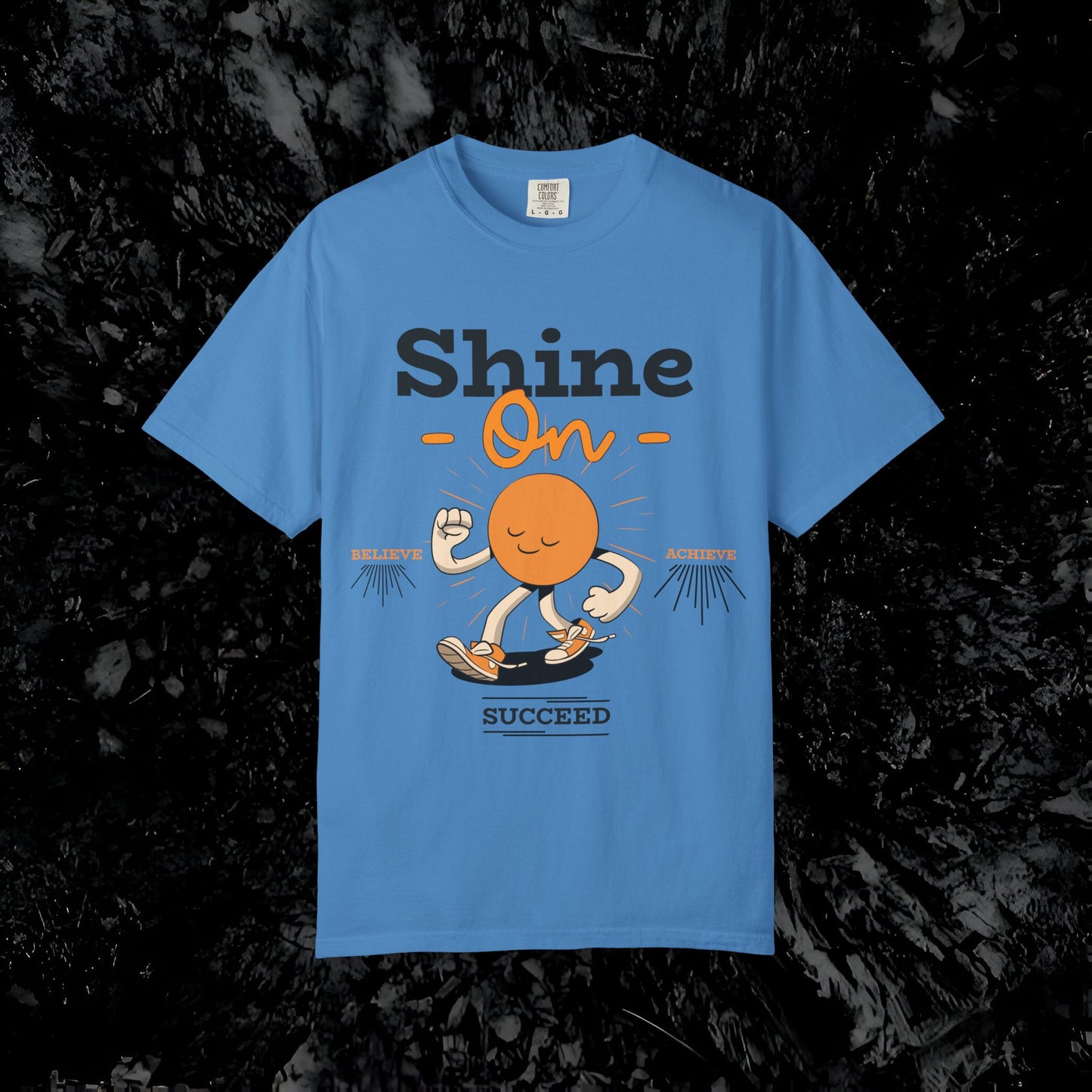 Shine On Unisex T-Shirt, Motivational Tee, Gift for Everyone, Casual Wear, Positive Vibes, Everyday Inspiration