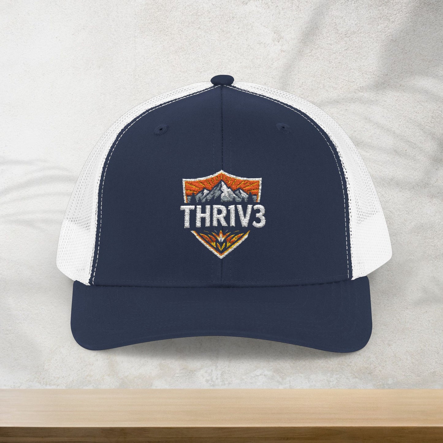 Snapback Cap THR1V3 Collective Mountaineer Outdoors Official Wildlife Logo