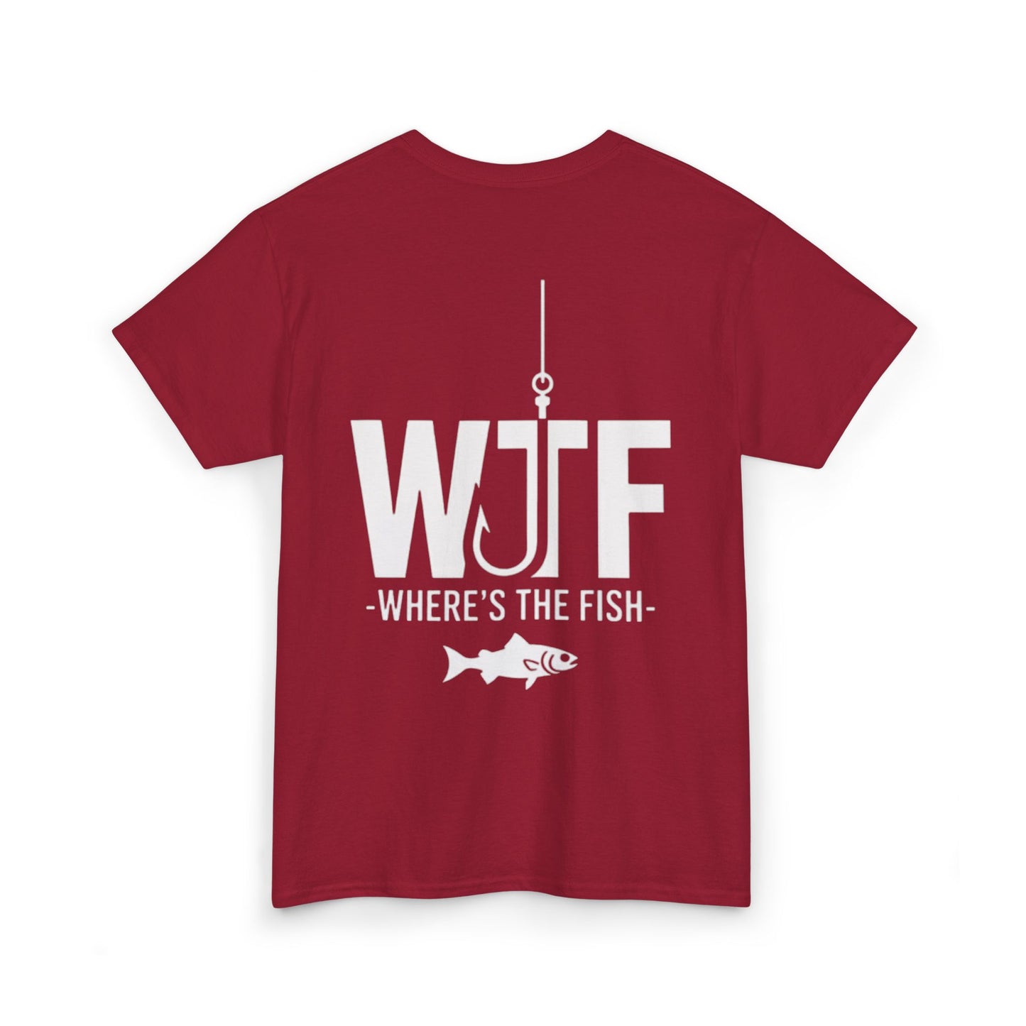 Fishing T-Shirt – "Let's Go Fishing" & "WTF (Where's The Fish)" Graphic Tee for Anglers