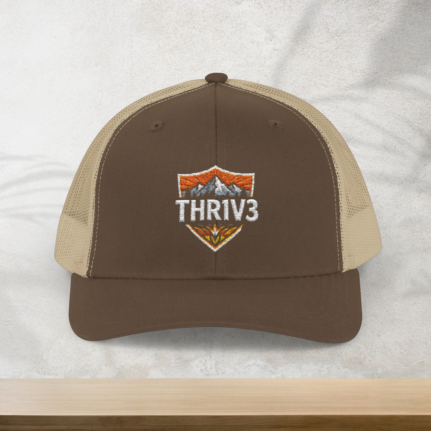 Snapback Cap THR1V3 Collective Mountaineer Outdoors Official Wildlife Logo