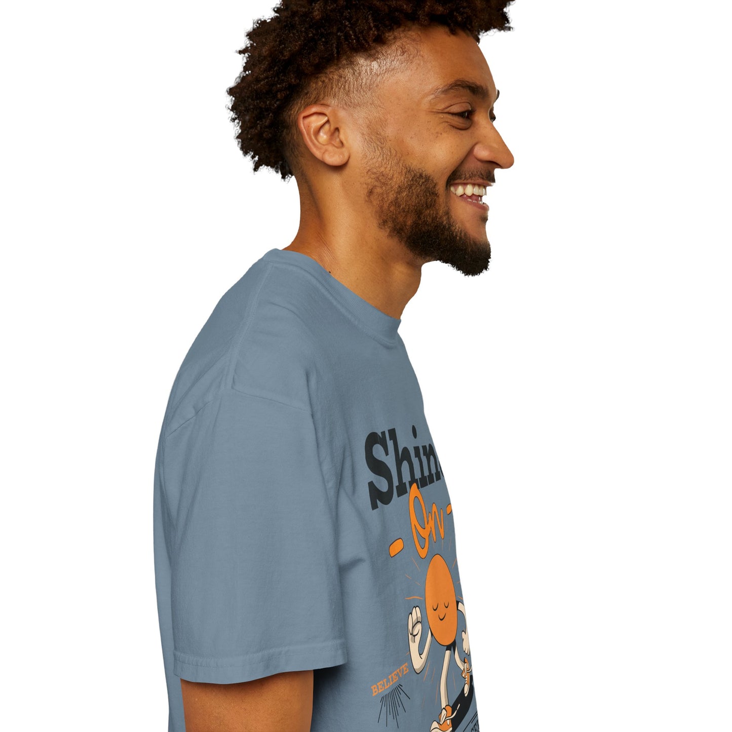 Shine On Unisex T-Shirt, Motivational Tee, Gift for Everyone, Casual Wear, Positive Vibes, Everyday Inspiration