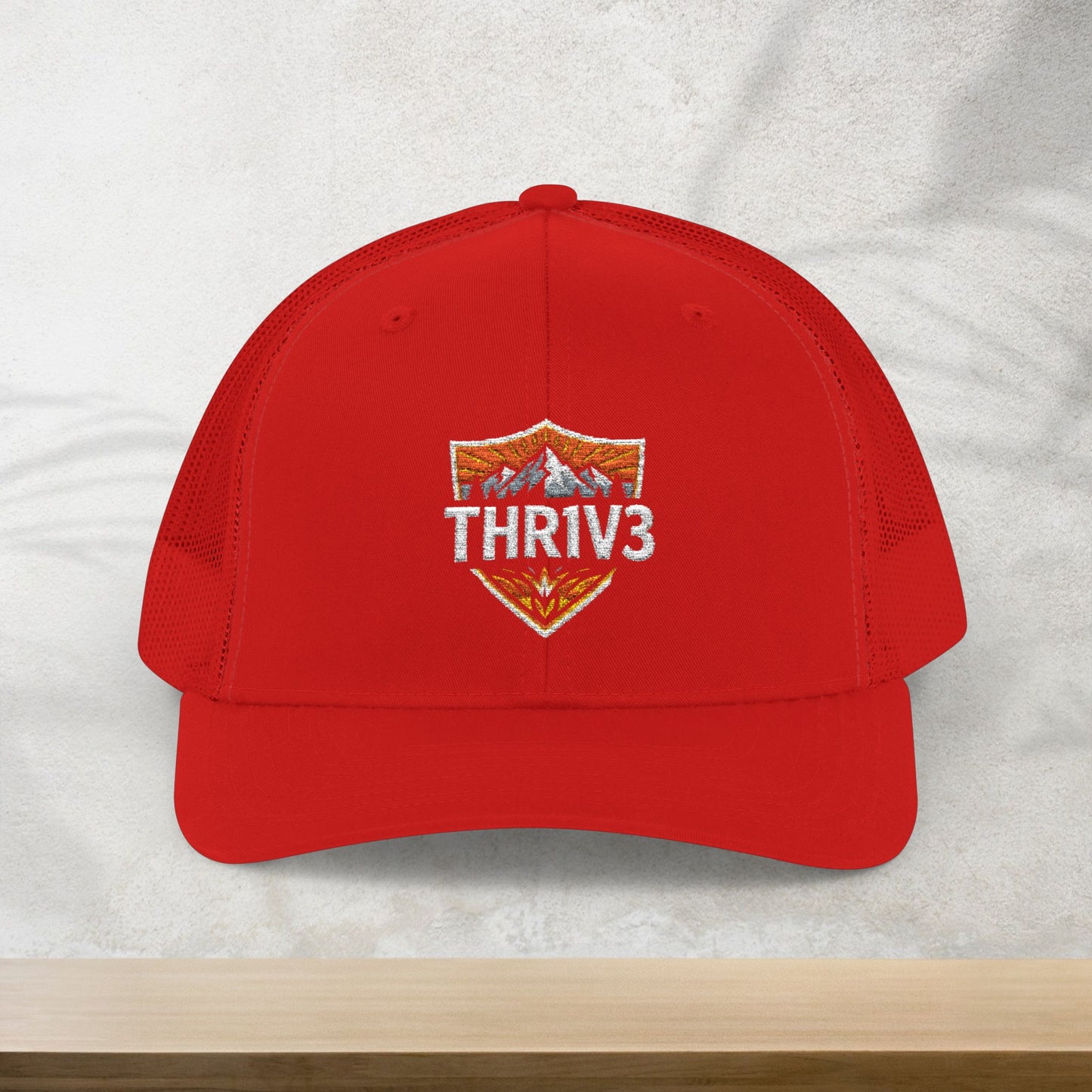 Snapback Cap THR1V3 Collective Mountaineer Outdoors Official Wildlife Logo