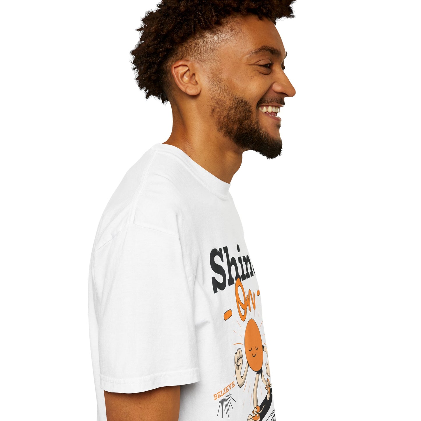 Shine On Unisex T-Shirt, Motivational Tee, Gift for Everyone, Casual Wear, Positive Vibes, Everyday Inspiration
