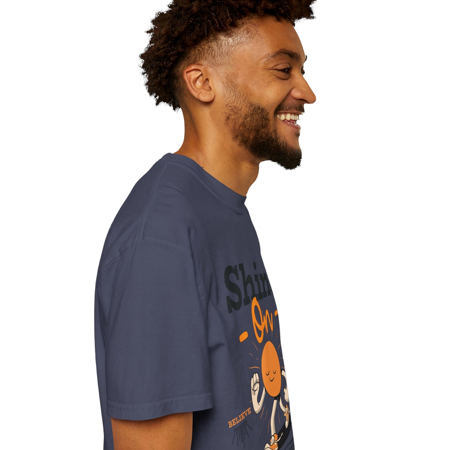 Shine On Unisex T-Shirt, Motivational Tee, Gift for Everyone, Casual Wear, Positive Vibes, Everyday Inspiration