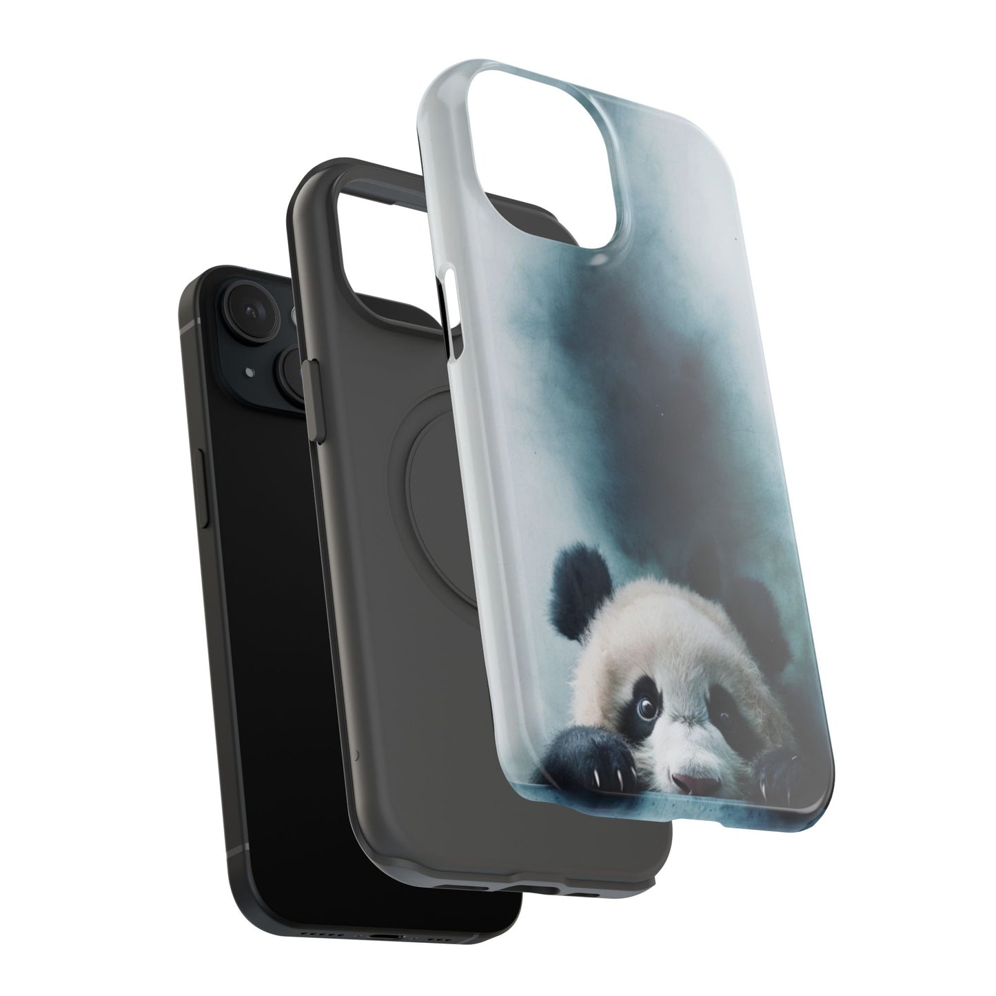 Phone Cases - Panda Peaking Design
