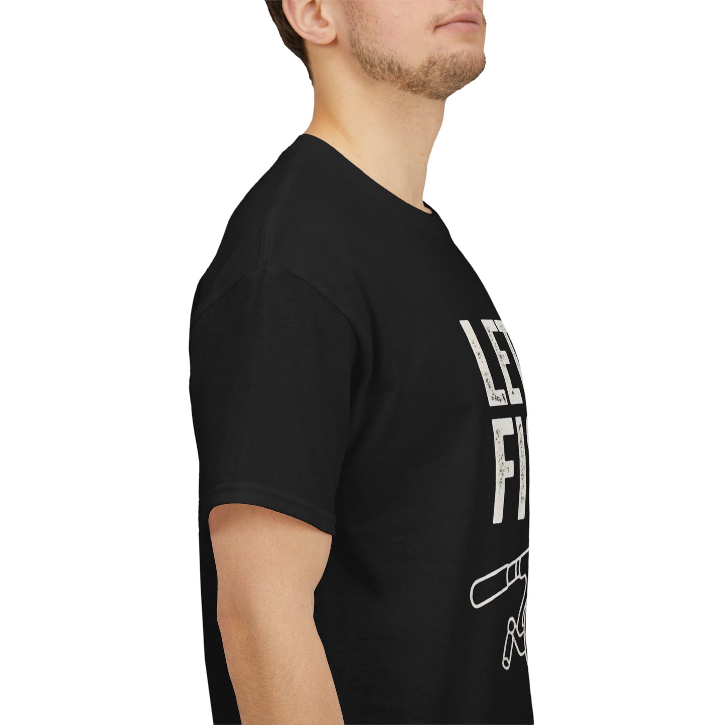 Fishing T-Shirt – "Let's Go Fishing" & "WTF (Where's The Fish)" Graphic Tee for Anglers