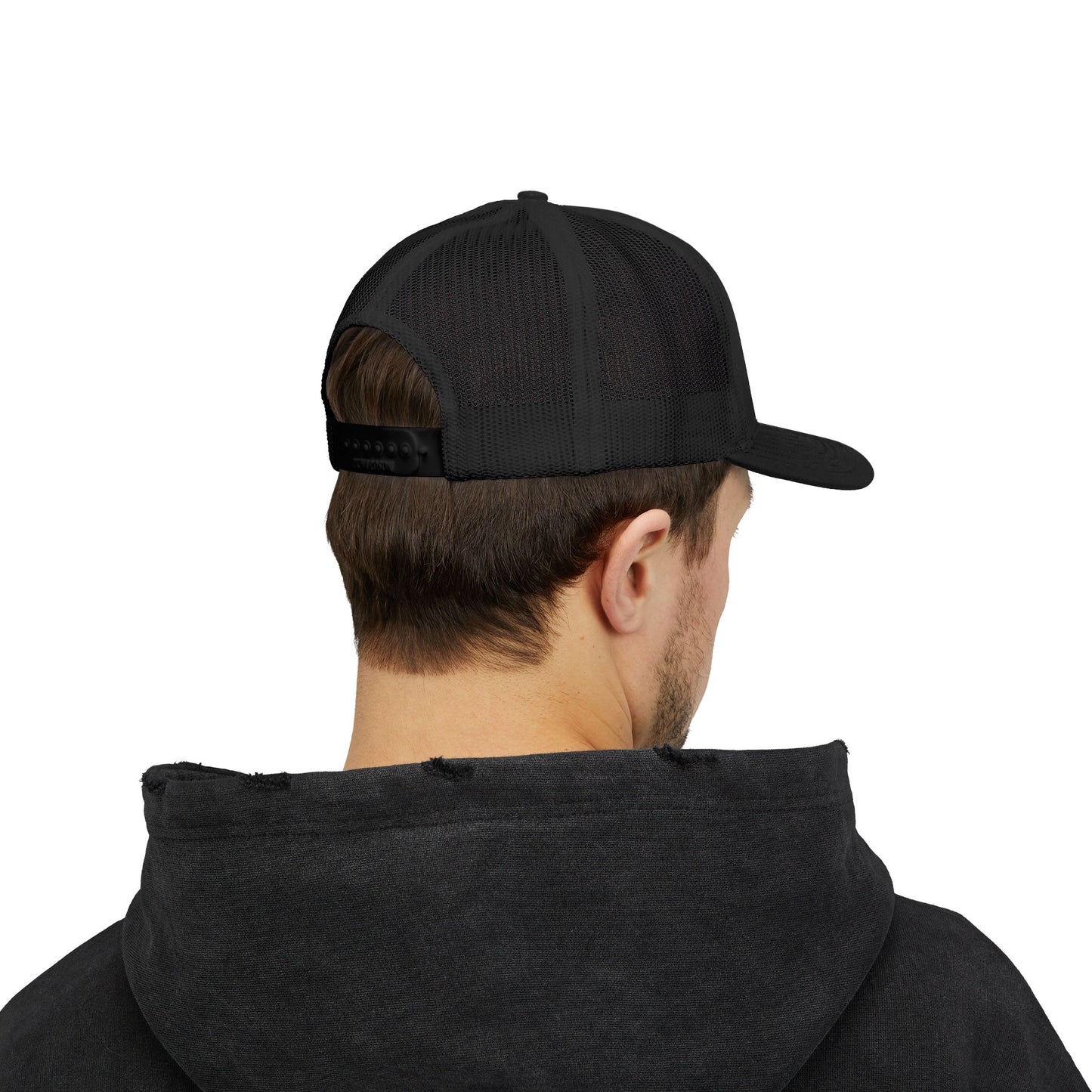 THR1V3 Outdoors – Mountain Trucker Hat - Custom Embroidered Cap